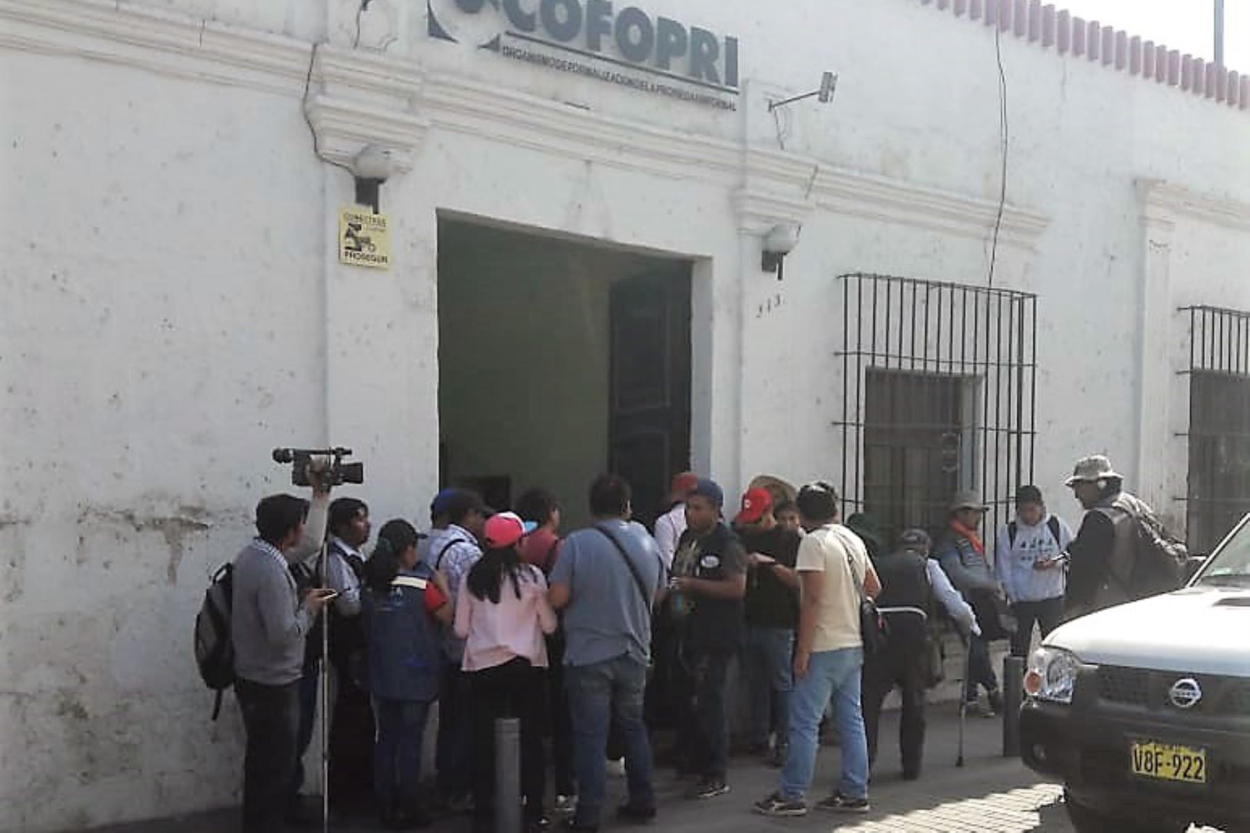 Intervienen oficina de Cofopri en Arequipa por presunto caso de corrupción. ANDINA/Difusión