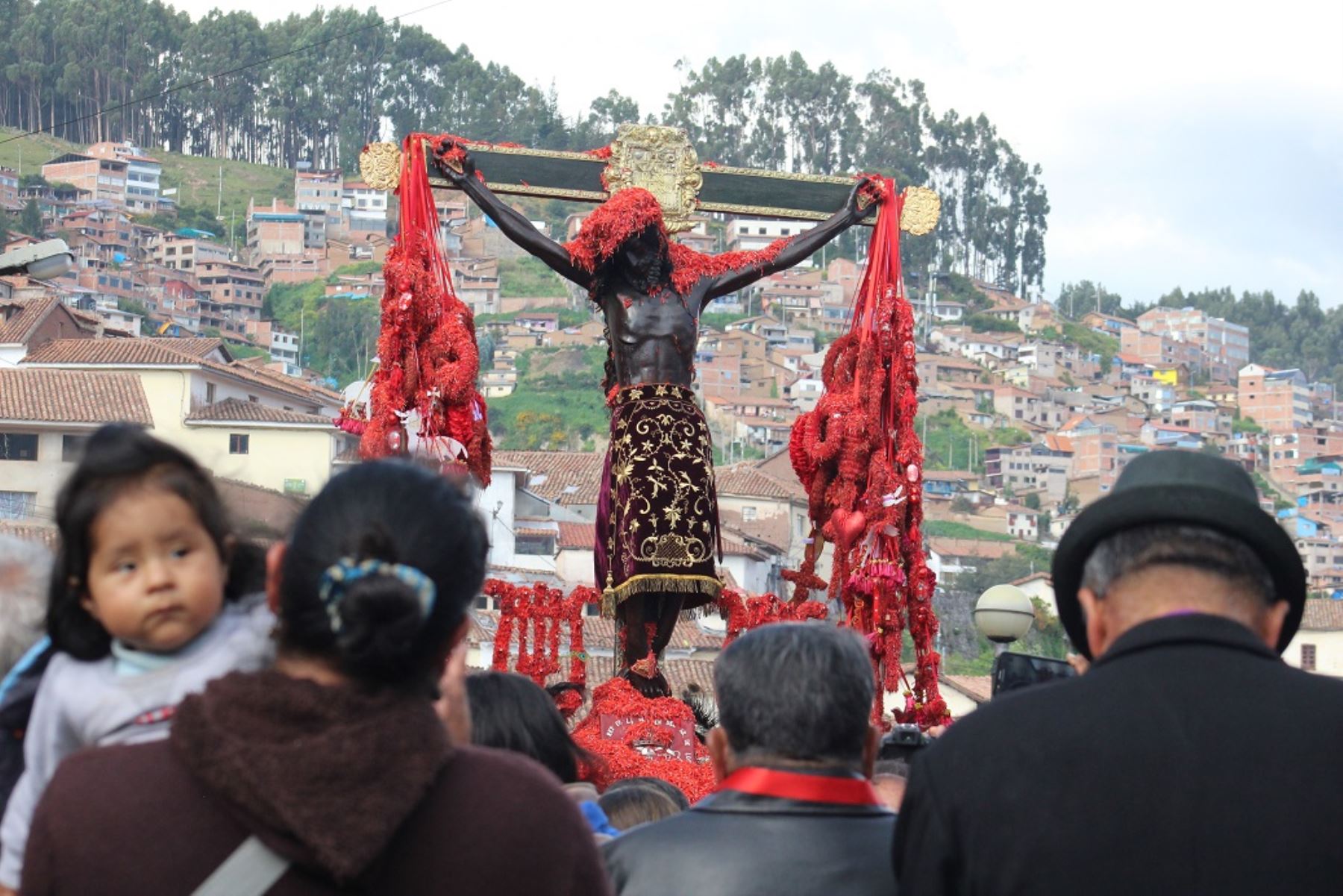 Restaurarán imagen del Señor de los Temblores de Cusco. ANDINA/Percy Hurtado