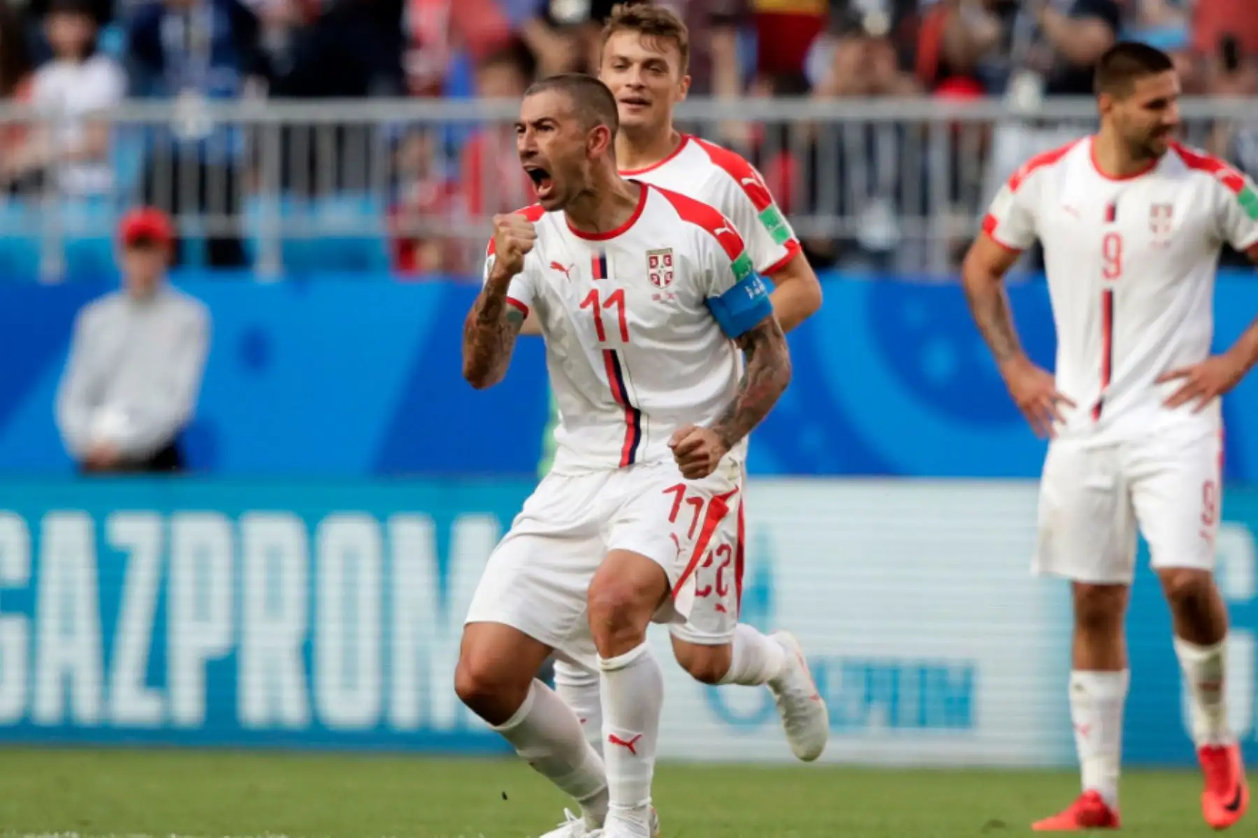 Serbia venció a Costa Rica 1 – 0 y complica aspiraciones de centroamericanosFoto:ANDINA/Selecc. Serbia