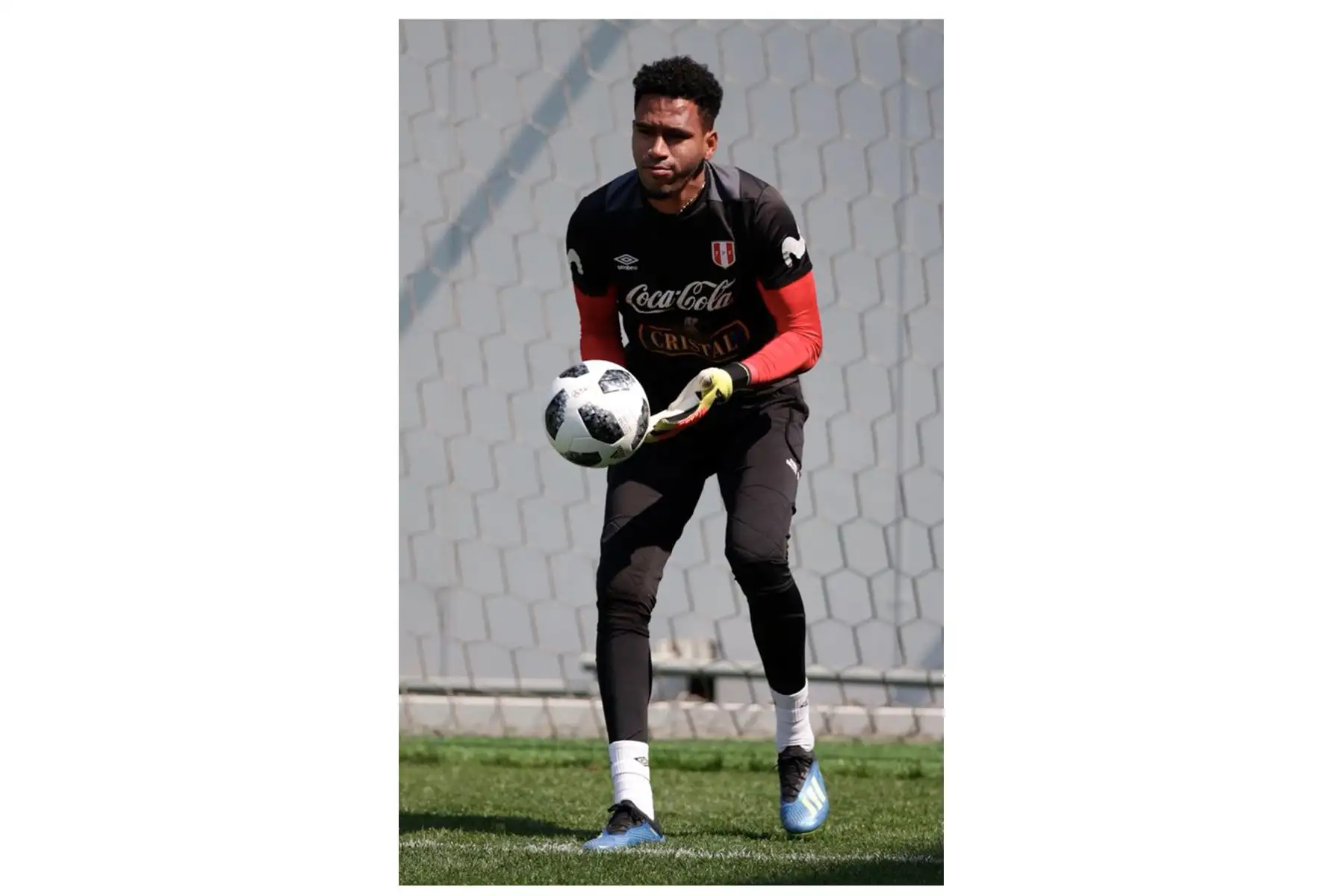 Entrenamiento de la selección peruana en Rusia. Foto: ANDINA/FPF