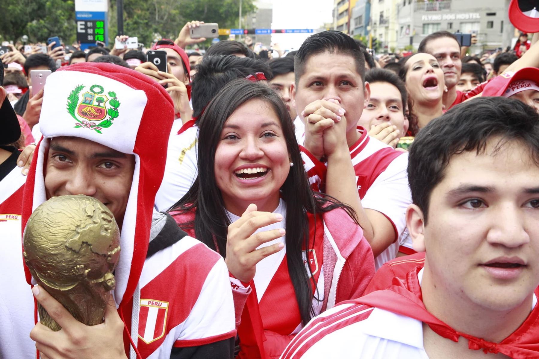 Los peruanos interactuaron en el reciente Perú-Dinamarca en el Mundial Rusia 2018.