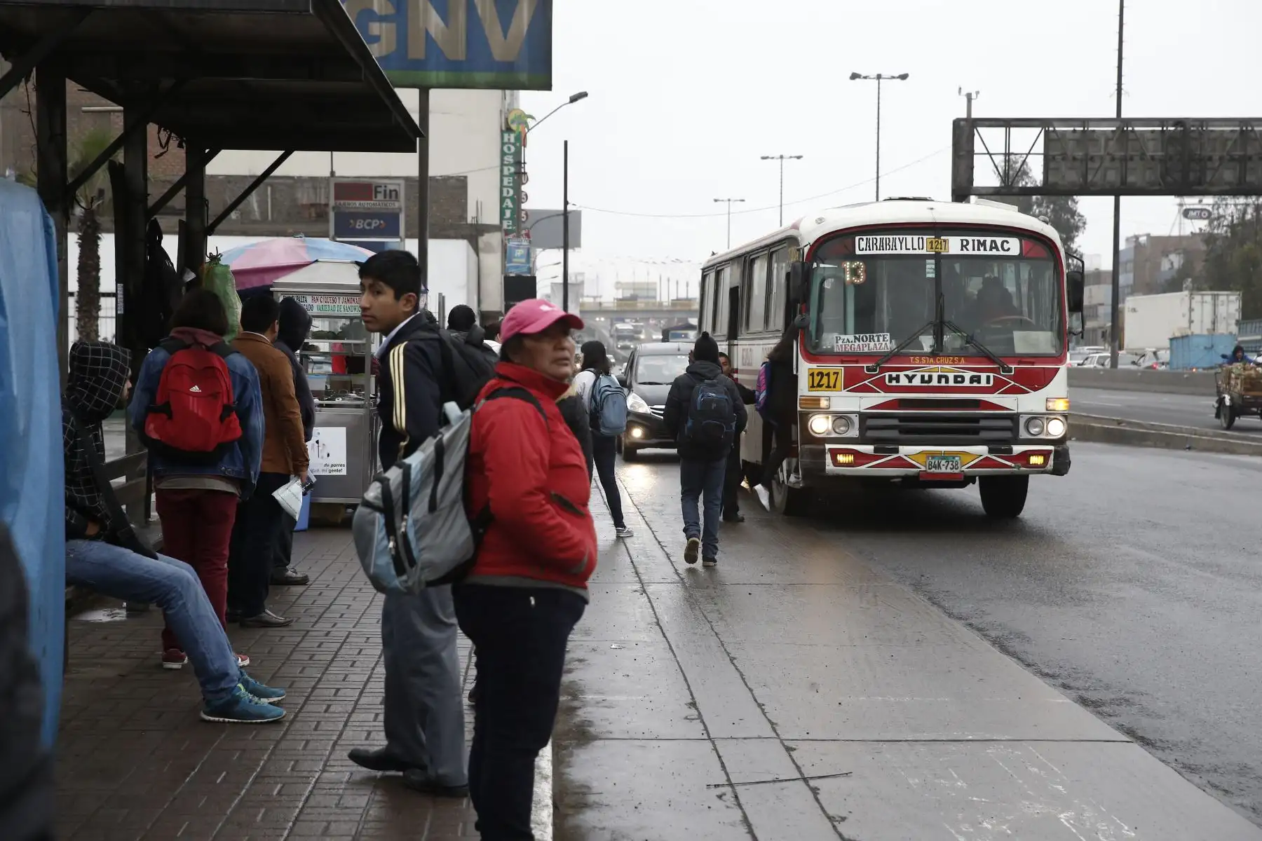 Paro parcial del sector de transportistas de Lima y Callao.Foto: ANDINA/Melina Mejía