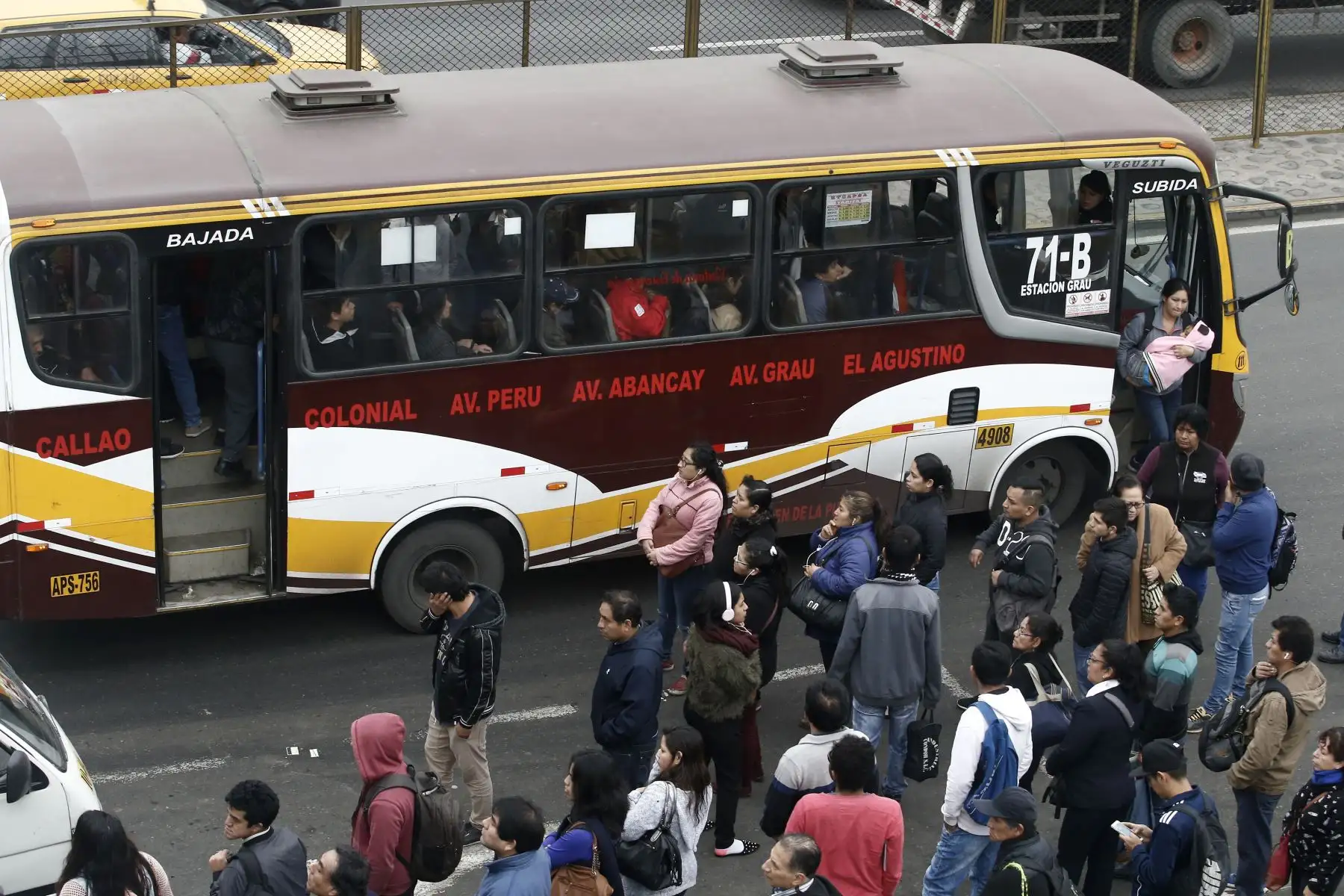 Paro parcial del sector de transportistas de Lima y Callao.Foto: ANDINA/Melina Mejía