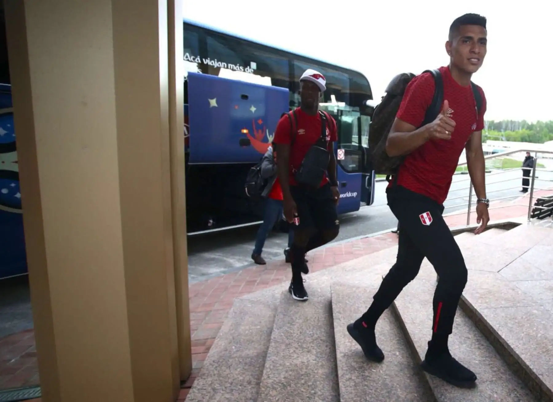 La Selección peruana llegó a Ekaterimburgo donde jugara con Francia por el grupo C . Foto: ANDINA/FPF