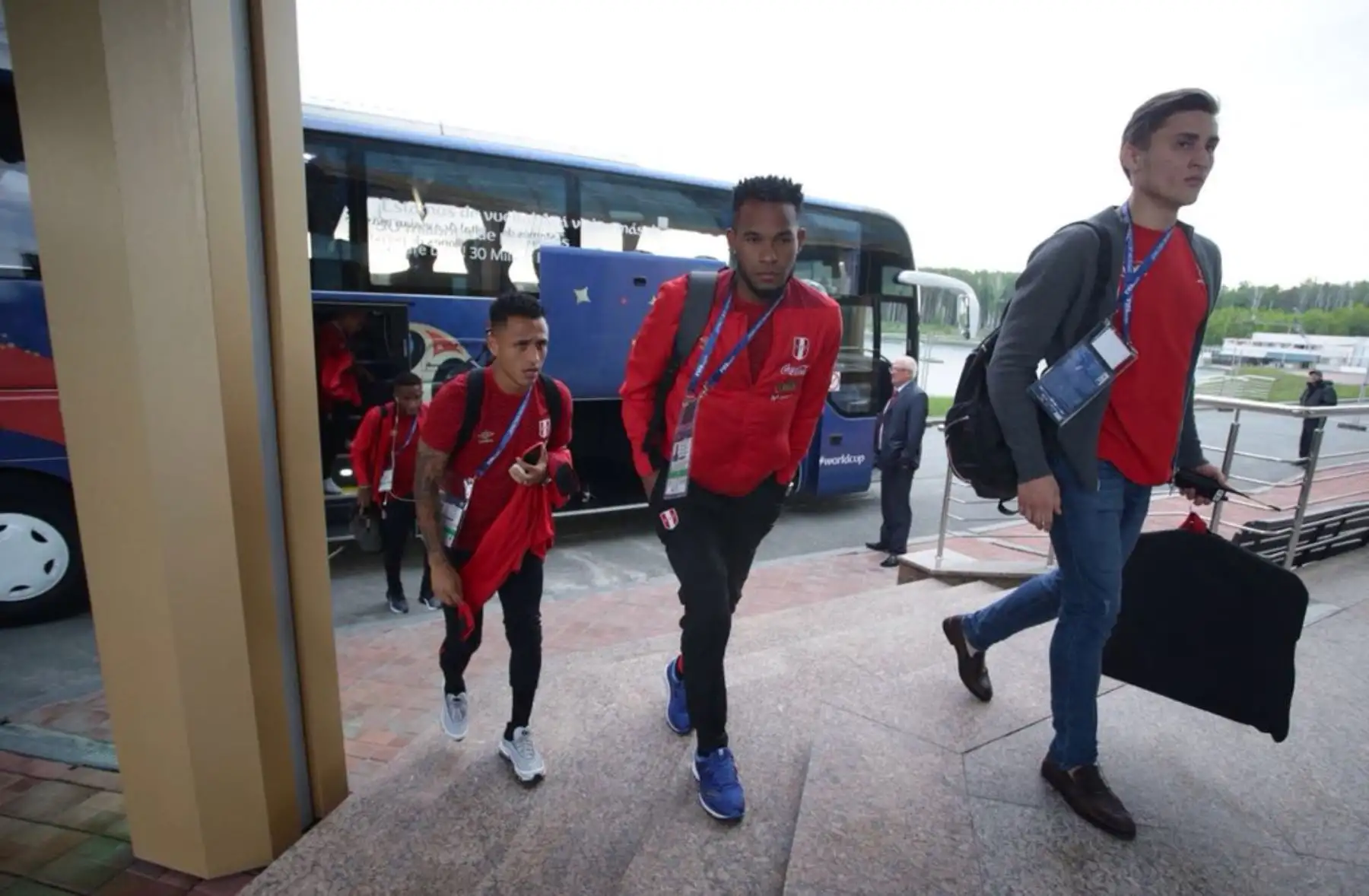 La Selección peruana llegó a Ekaterimburgo donde jugara con Francia por el grupo C . Foto: ANDINA/FPF