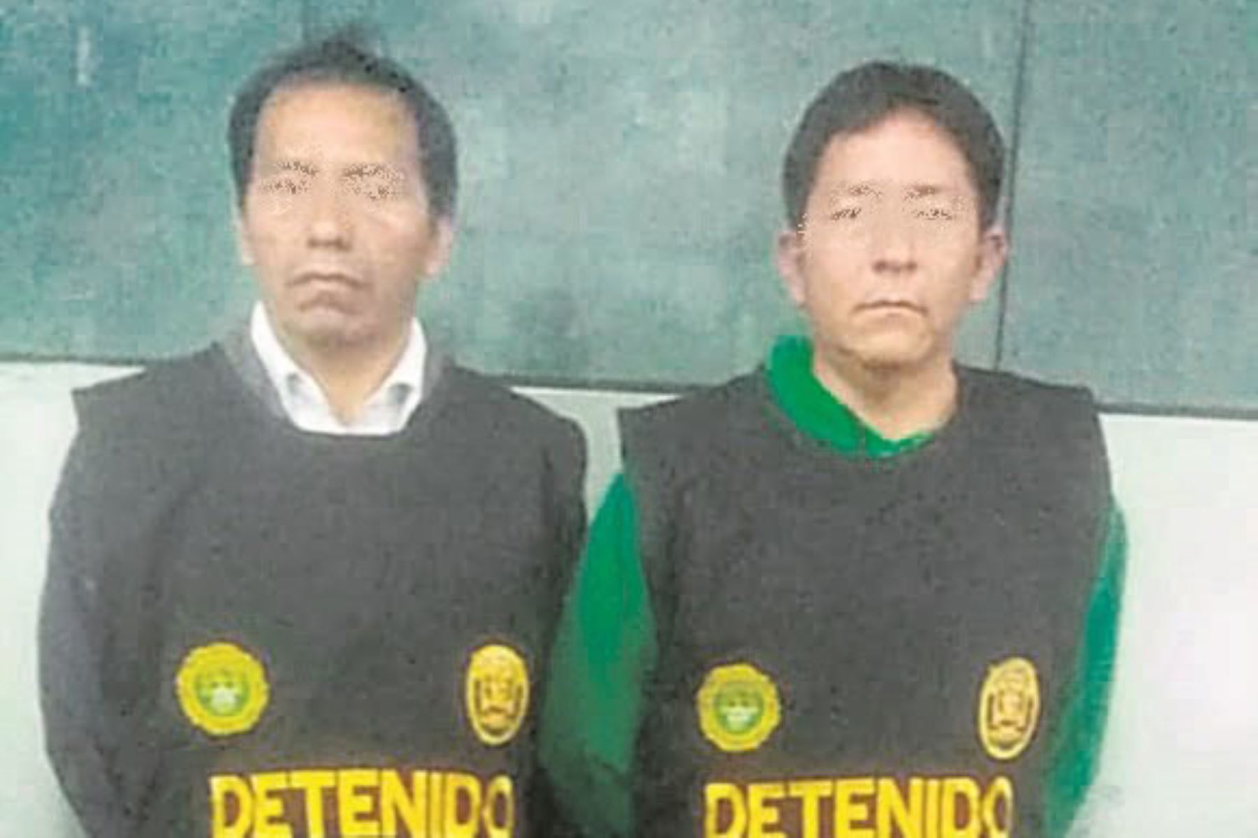 Detenidos los acusados de violar a una terramoza Foto: INTERNET/Medios