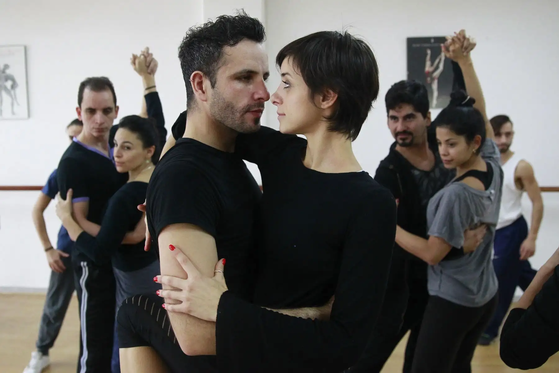 La Compañía argentina “Estampas Porteñas “, presenta en Lima “Margot”, propuesta que combina danza, música teatro y multimedia alrededor de una historia. Foto: ANDINA/Eddy Ramos.