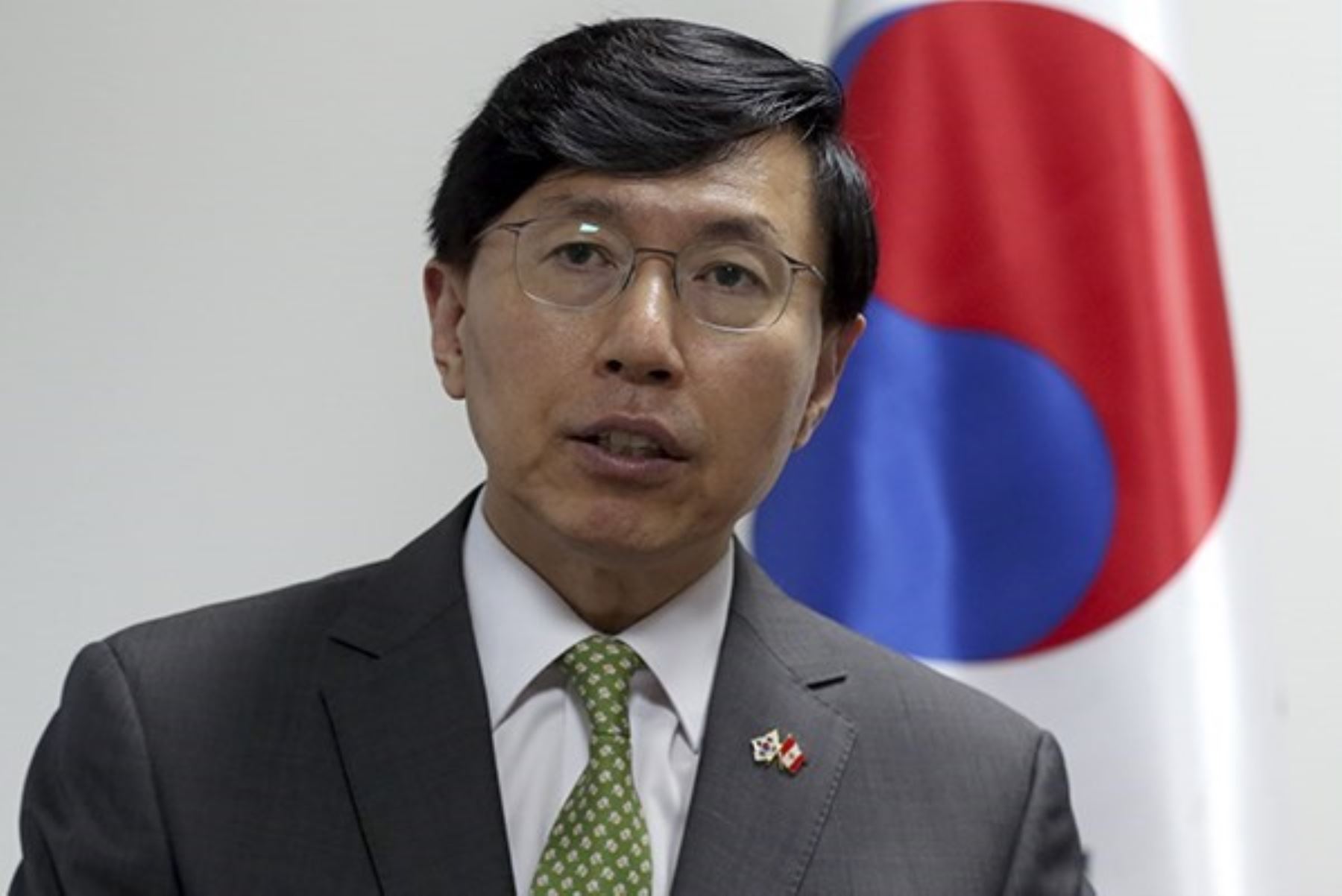 June-Hyuck Cho, embajador de la República de Corea del Sur Foto: ANDINA
