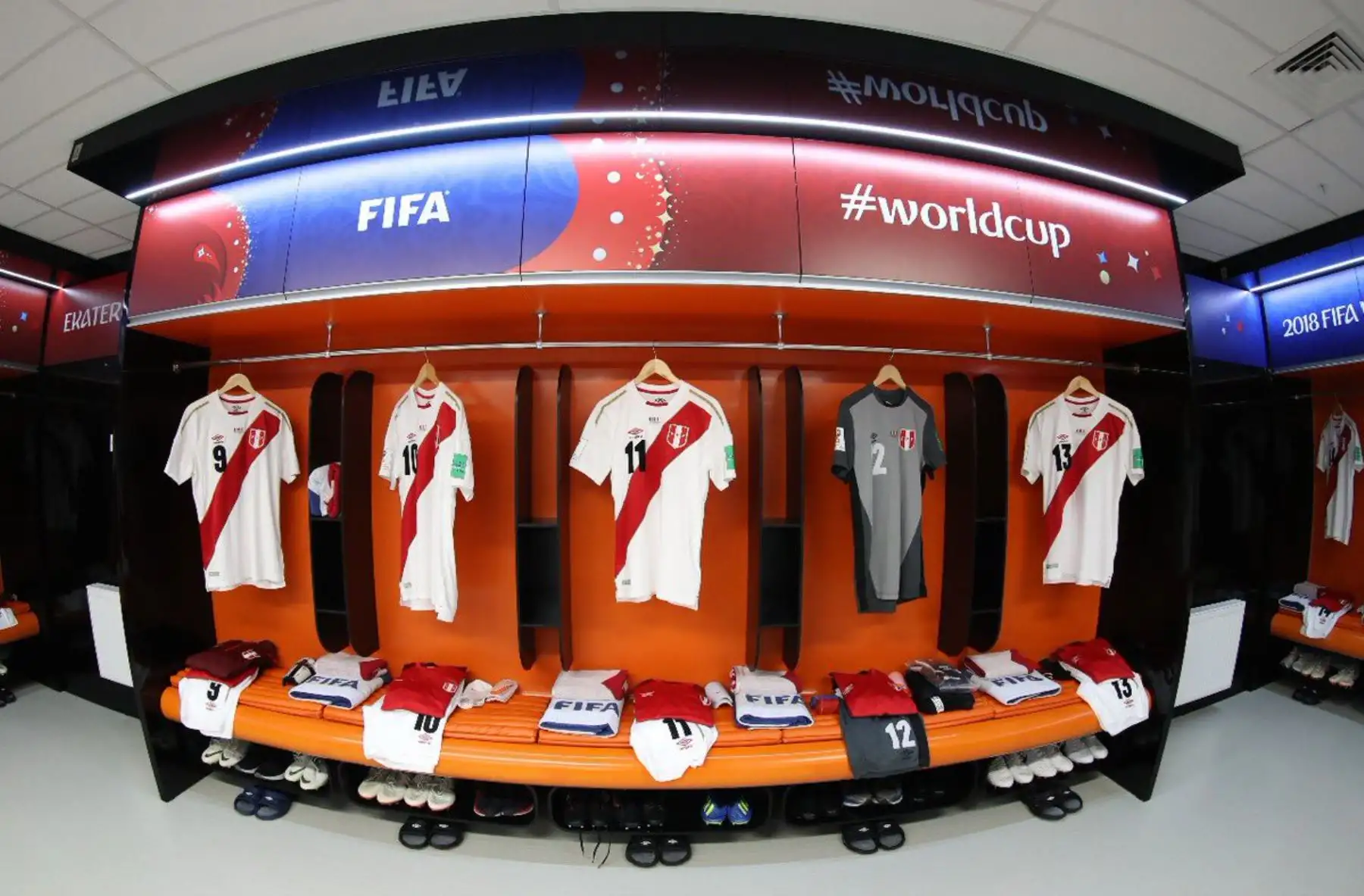 Camiseta de la selección peruana.Foto: FIFA