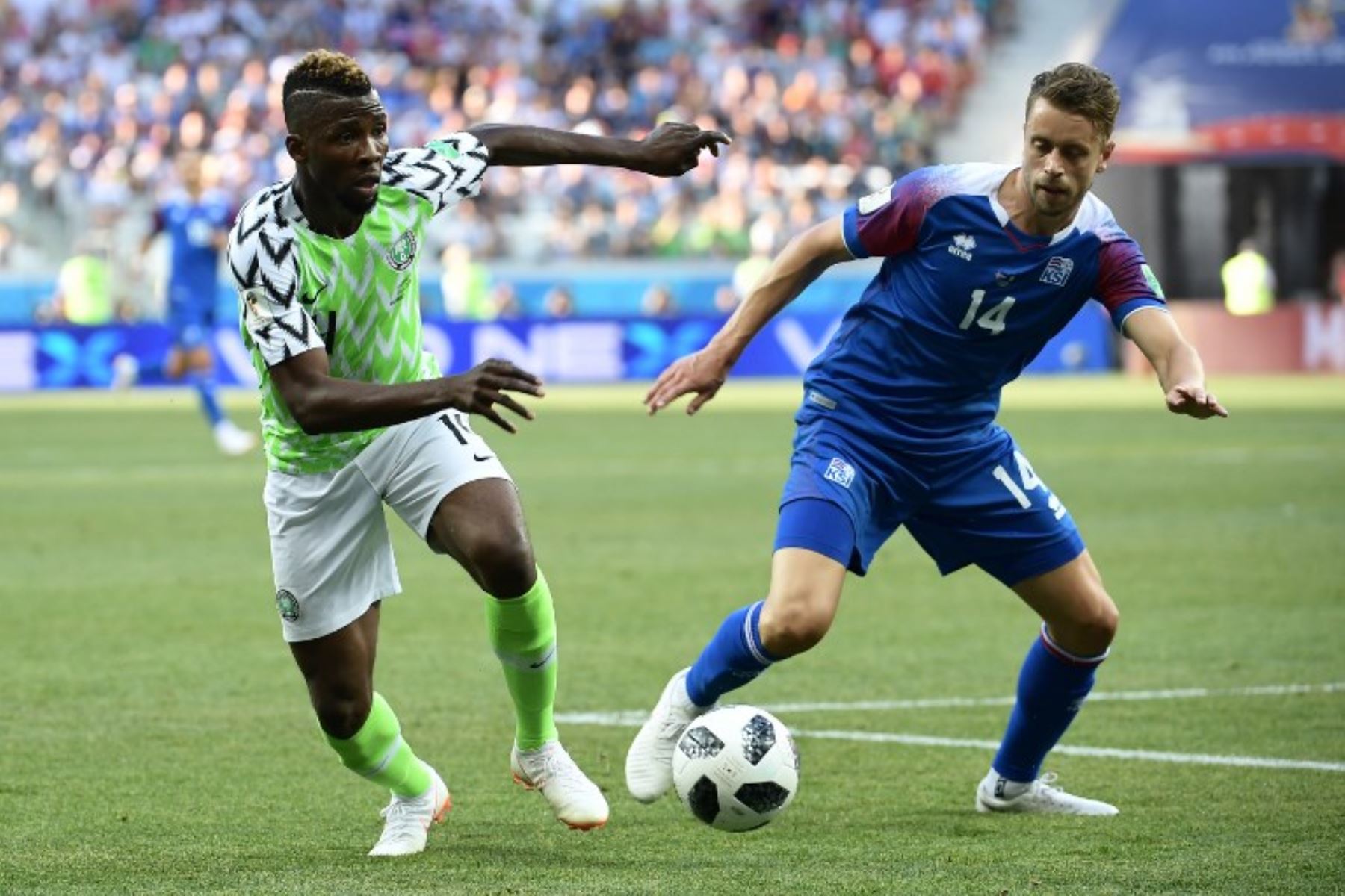 Nigeria  e Islandia empatan a cero por el grupo  "D"