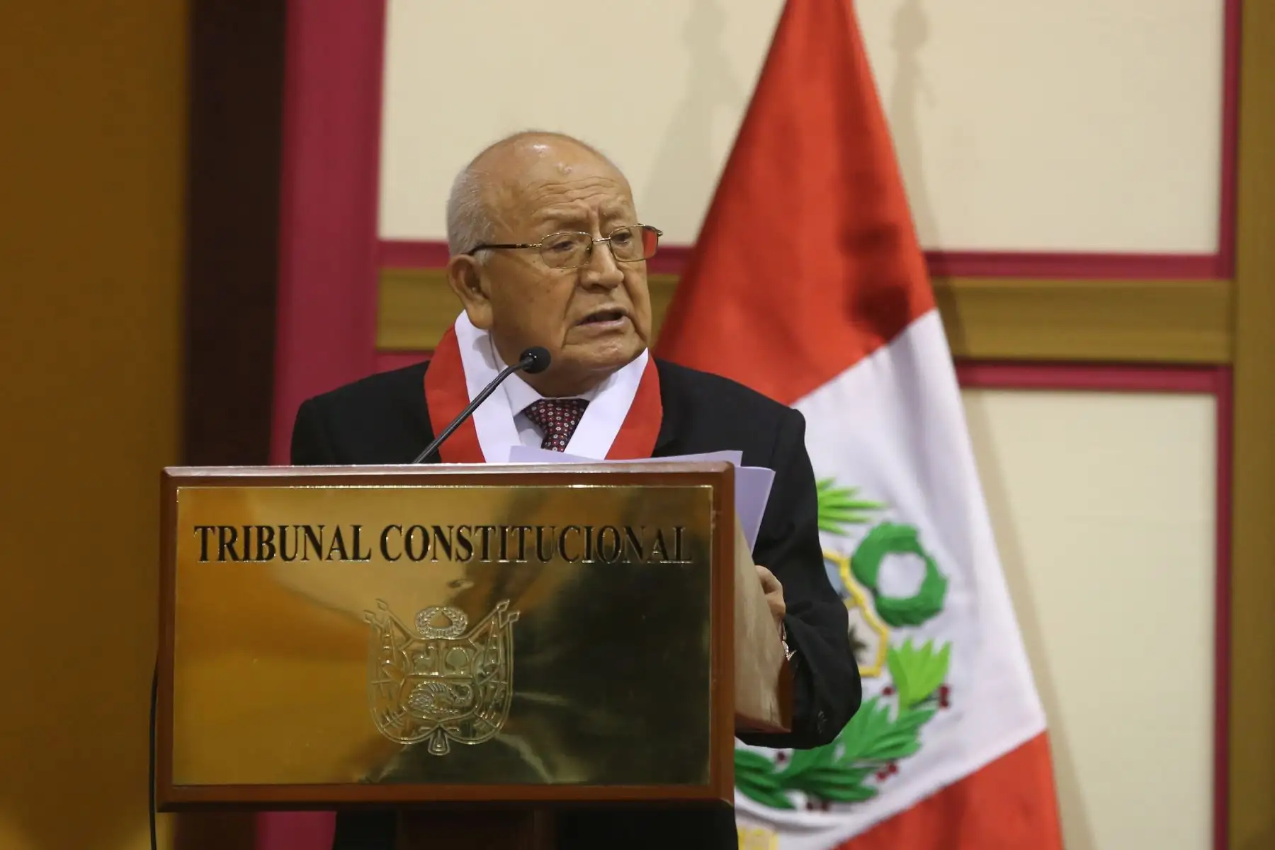 Ceremonia del  Vigésimo segundo Aniversario  Institucional del Tribunal Constitucional. Foto: ANDINA/Jhony Laurente