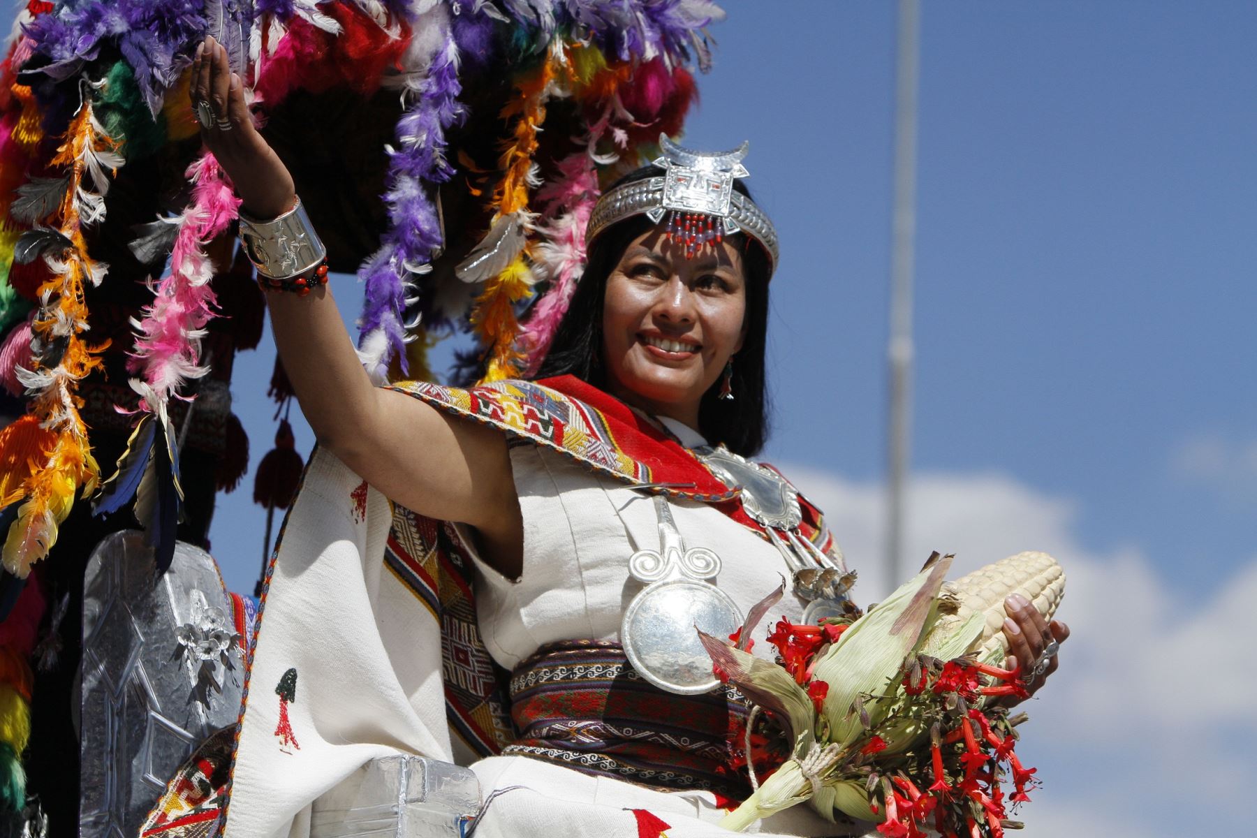 Inti Raymi o “fiesta del Sol” festividad religiosa más importante durante el tiempo de los Incas, en la ciudad del Cuzco.Foto: ANDINA/ Cortesia Percy Hurtado