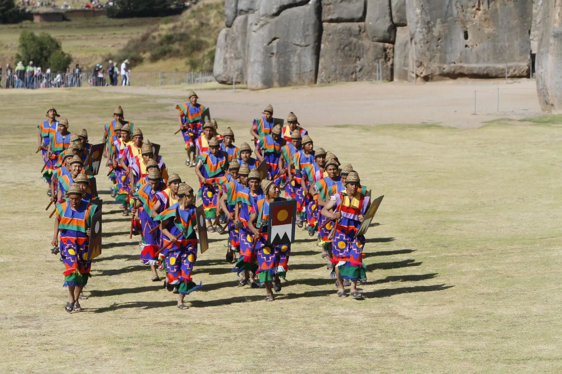 Inti Raymi o “fiesta del Sol” festividad religiosa más importante durante el tiempo de los Incas, en la ciudad del Cuzco.Foto: ANDINA/ Cortesia Percy Hurtado