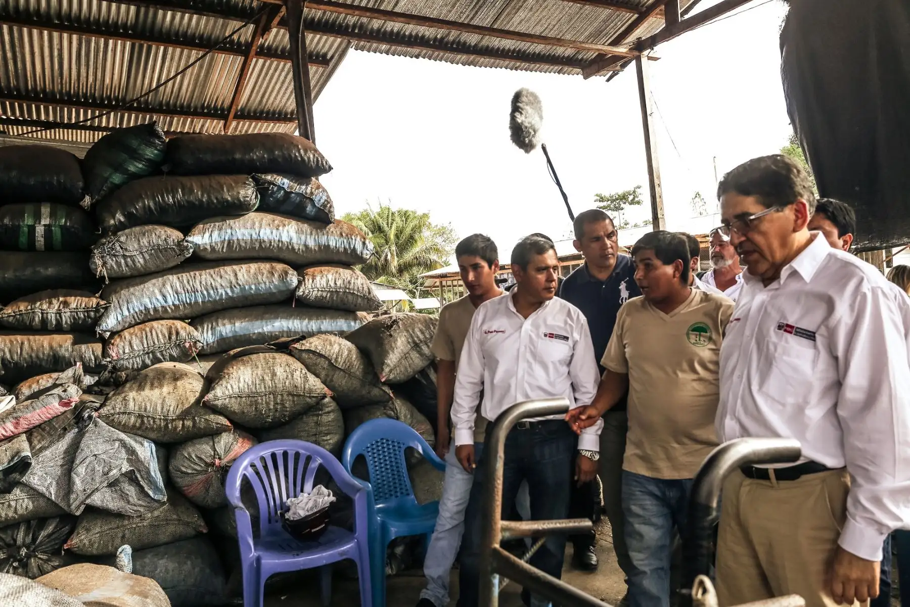 Minagri resalta primera exportación de castaña de Madre de Dios a Europa. ANDINA/Difusión