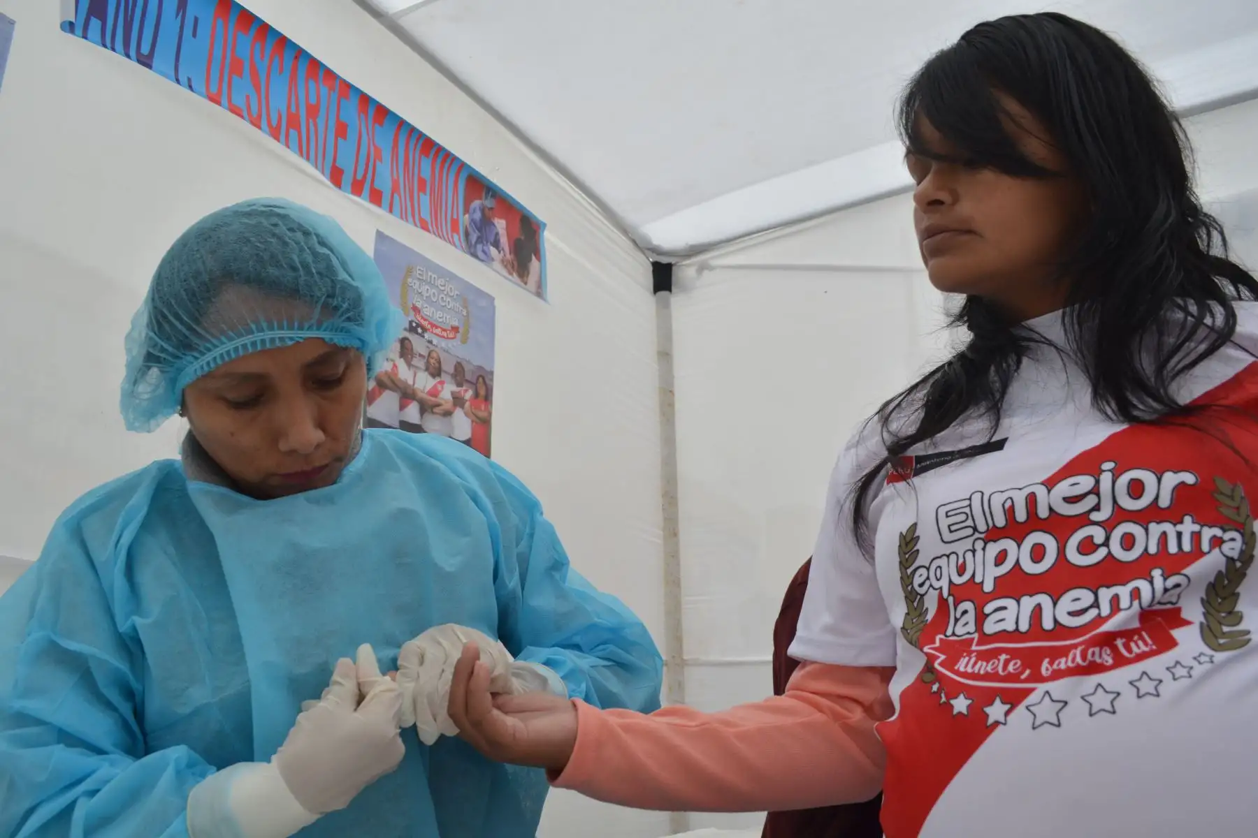 Con más puntos de atención intensifican lucha contra la anemia en La Libertad ANDINA/Difusión