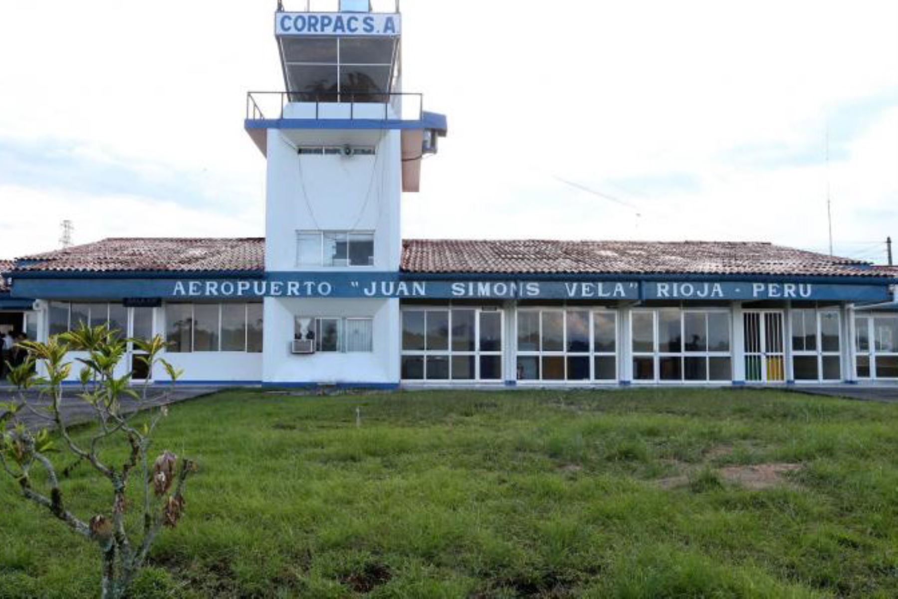 Con vuelo inaugural el aeropuerto de Rioja, en San Martín, reinicia sus operaciones. ANDINA/Difusión