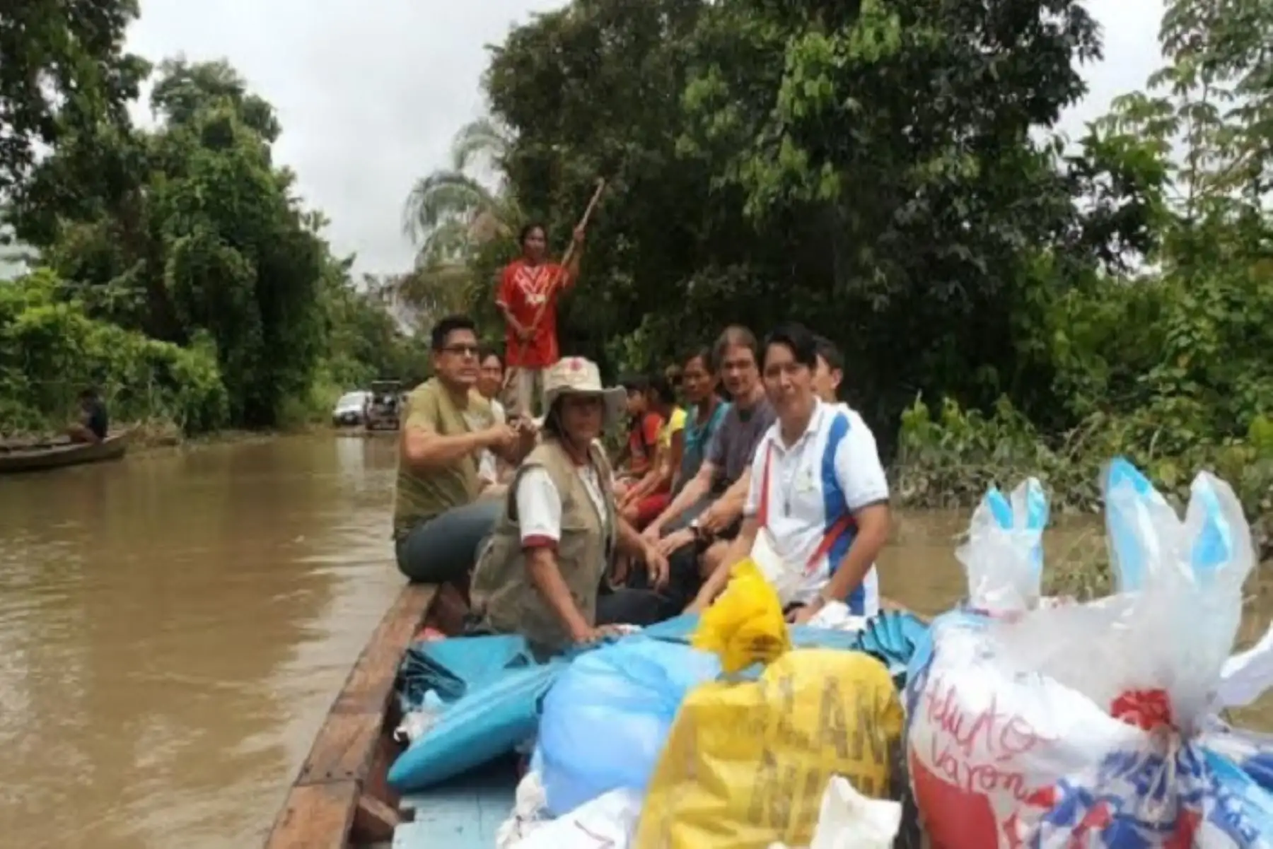 El descenso de la temperatura afecta hasta el momento a 572 personas de los distritos de Madre de Dios y Fitzcarrald, en la provincia de Manu, región Madre de Dios.