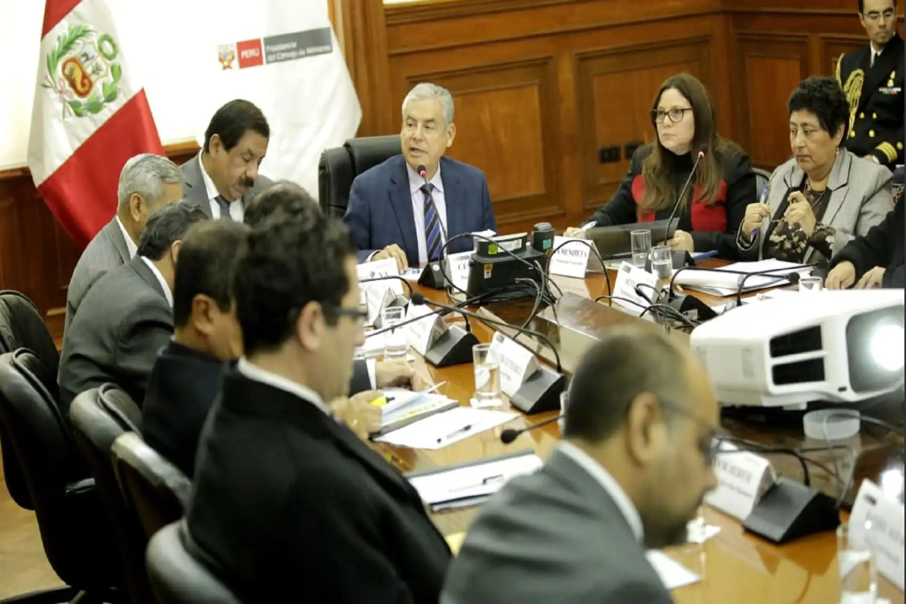 Jefe del Gabinete Ministerial, César Villanueva.
