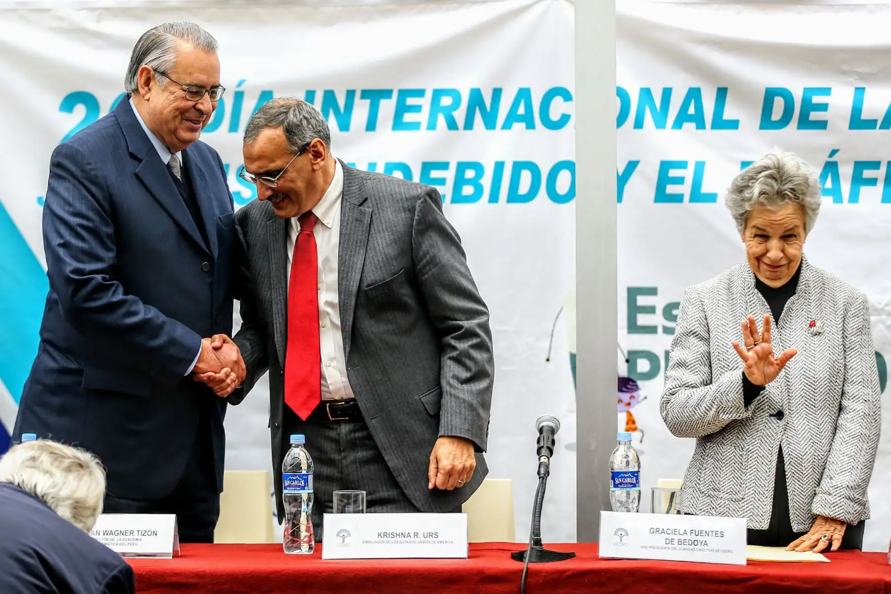 CEDRO celebra 32 años de lucha contra las drogas. Foto: ANDINA/Luis Iparraguirre