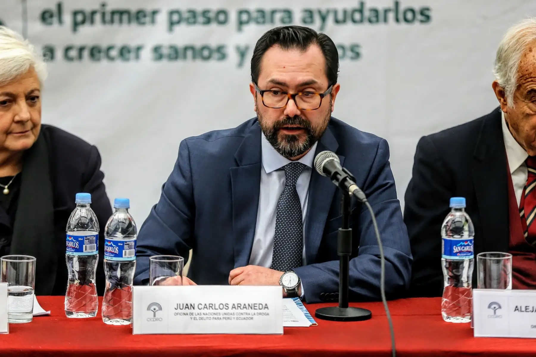 CEDRO celebra 32 años de lucha contra las drogas. Foto: ANDINA/Luis Iparraguirre
