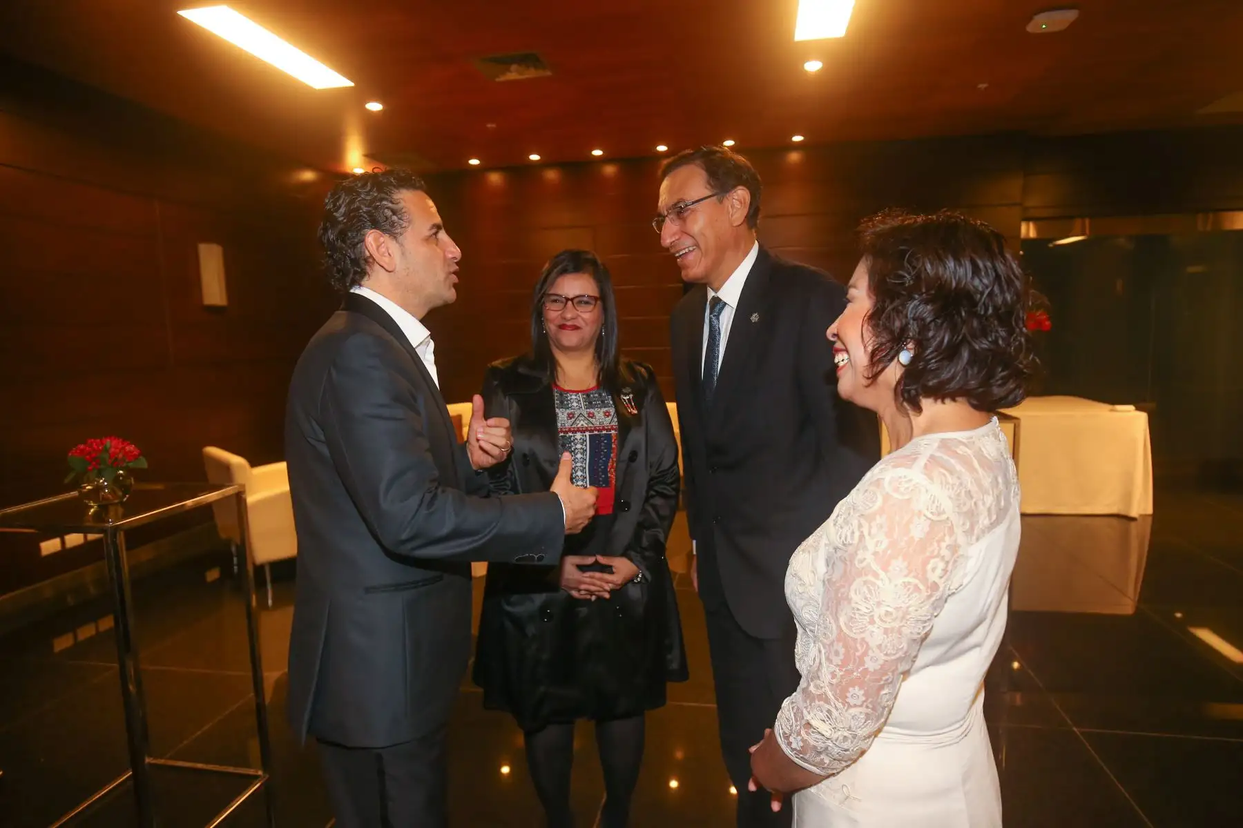 Presidente Martín Vizcarra asistió al concierto que ofreció el tenor Juan Diego Flórez,con los niños de “Sinfonía por el Perú”, en el Gran Teatro Nacional. Foto: ANDINA/Prensa Presidencia