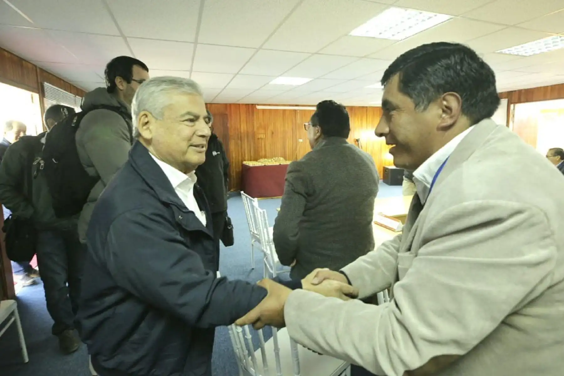 Presidente del Consejo de Ministros, César Villanueva en Áncash. Foto: PCM.