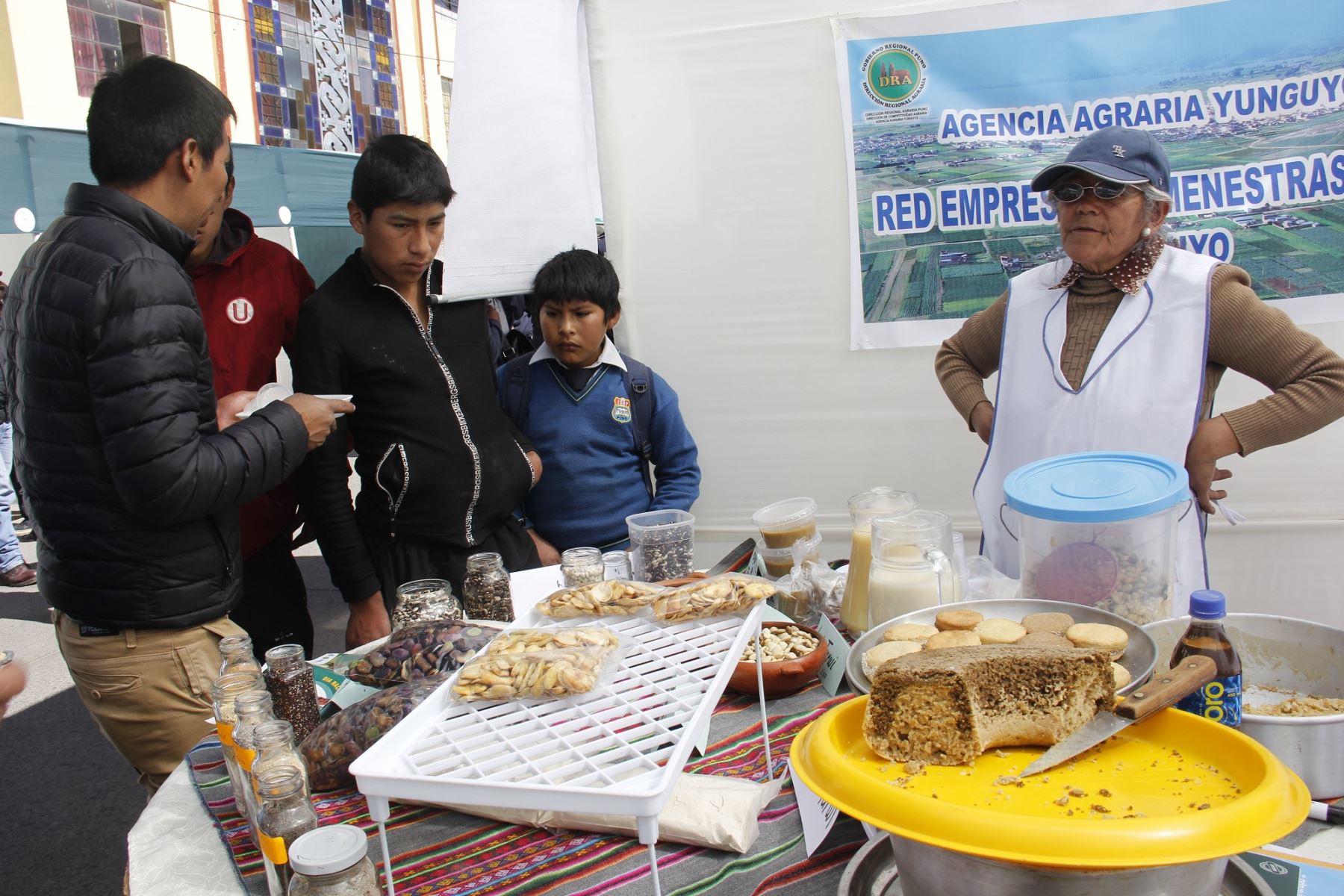 Puno celebra con una degustación gastronómica el Día Nacional de Granos Andinos. ANDINA