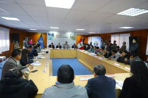 Minagri anunció en Muni Ejecutivo que desarrollará corredor forestal en Áncash. ANDINA/Difusión