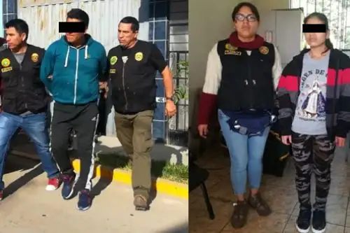 Policía detiene en Ica a una pareja por presunto delito de lavado de activos.