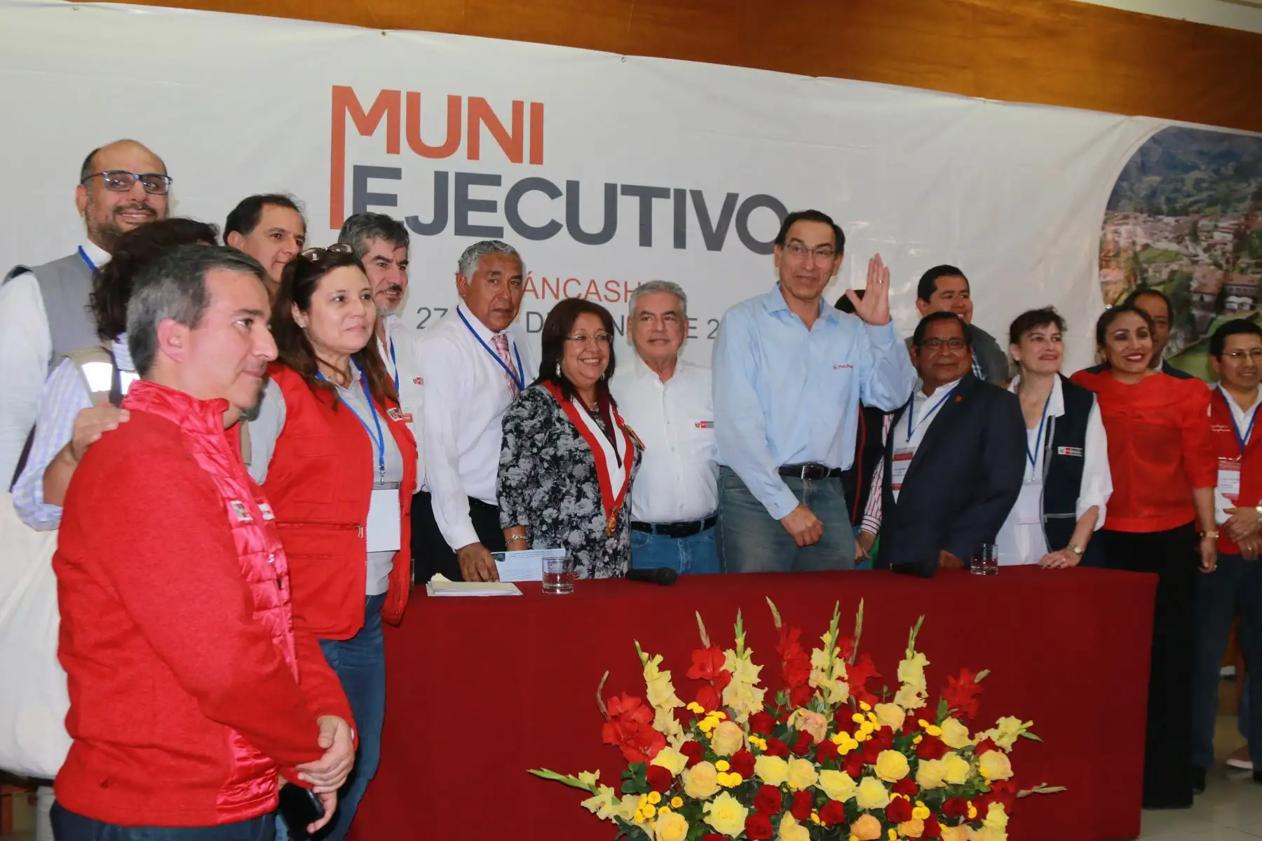 Presidente Martín Vizcarra encabezó el Muni Ejecutivo que se desarrolló en la ciudad de Chimbote, en Áncash. ANDINA