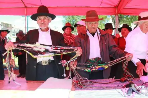 Una jornada de remembranzas con sus danzas coloridas, música y comidas típicas, vivieron los adultos mayores de la provincia de Recuay, en la región Ancash, conjuntamente con los usuarios del Programa Nacional de Asistencia Solidaria Pensión 65, durante el Primer Encuentro de Saberes Productivos de Recuay 2018.