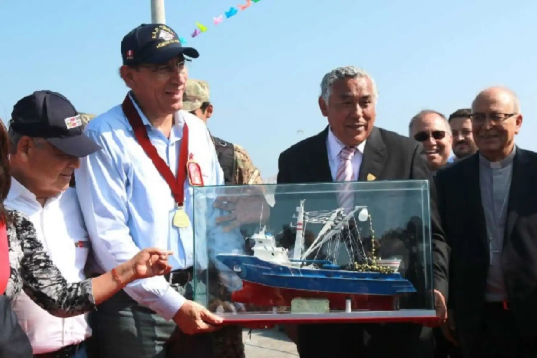 Alcalde de la Municipalidad Provincial del Santa, Julio Cortez Rojas, destacó hoy los anuncios de la ejecución de proyectos y los compromisos asumidos por diversas carteras del Estado, durante el último Muni Ejecutivo, celebrado en Chimbote, región Áncash, el pasado jueves 28 de junio.