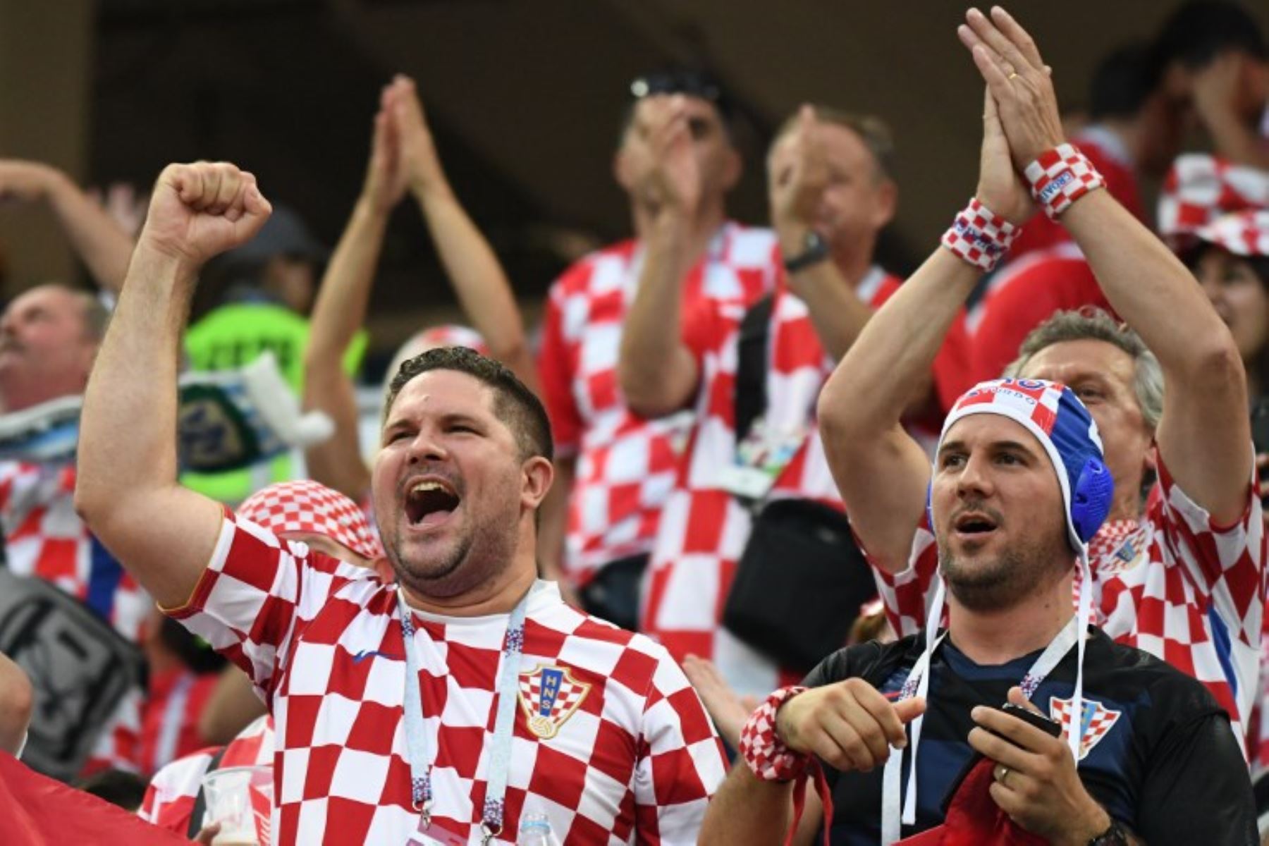 Cracia y Dinamarca juegan el cuarto partido de octavos de final del Mundial de Rusia 2018