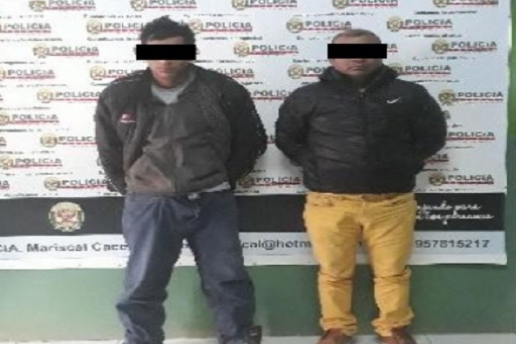 Policía incautó un camión con cuatro mil litros de insumos químicos fiscalizados, en el distrito de Mariscal Cáceres, región Huancavelica, y detuvo a dos personas.