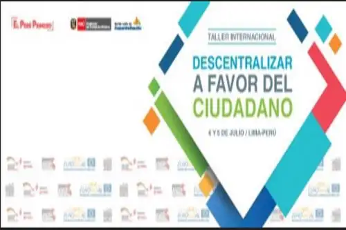 Taller internacional “Descentralizar a favor del ciudadano”