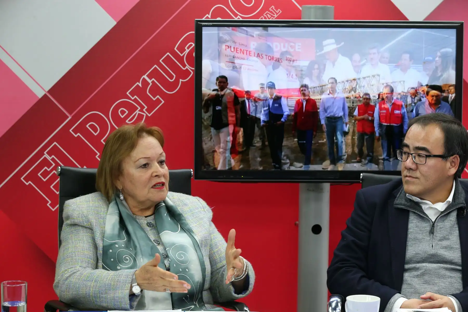 Presidenta de la Cámara de Comercio de Lima, Yolanda Torriani. ANDINA/Dante Zegarra
