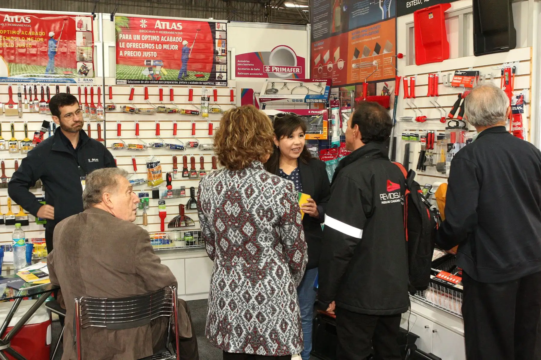 Inauguración de la Feria de la construción "Expoarcon 2018" en el Jockey Plaza.Foto:ANDINA/Héctor Vinces.