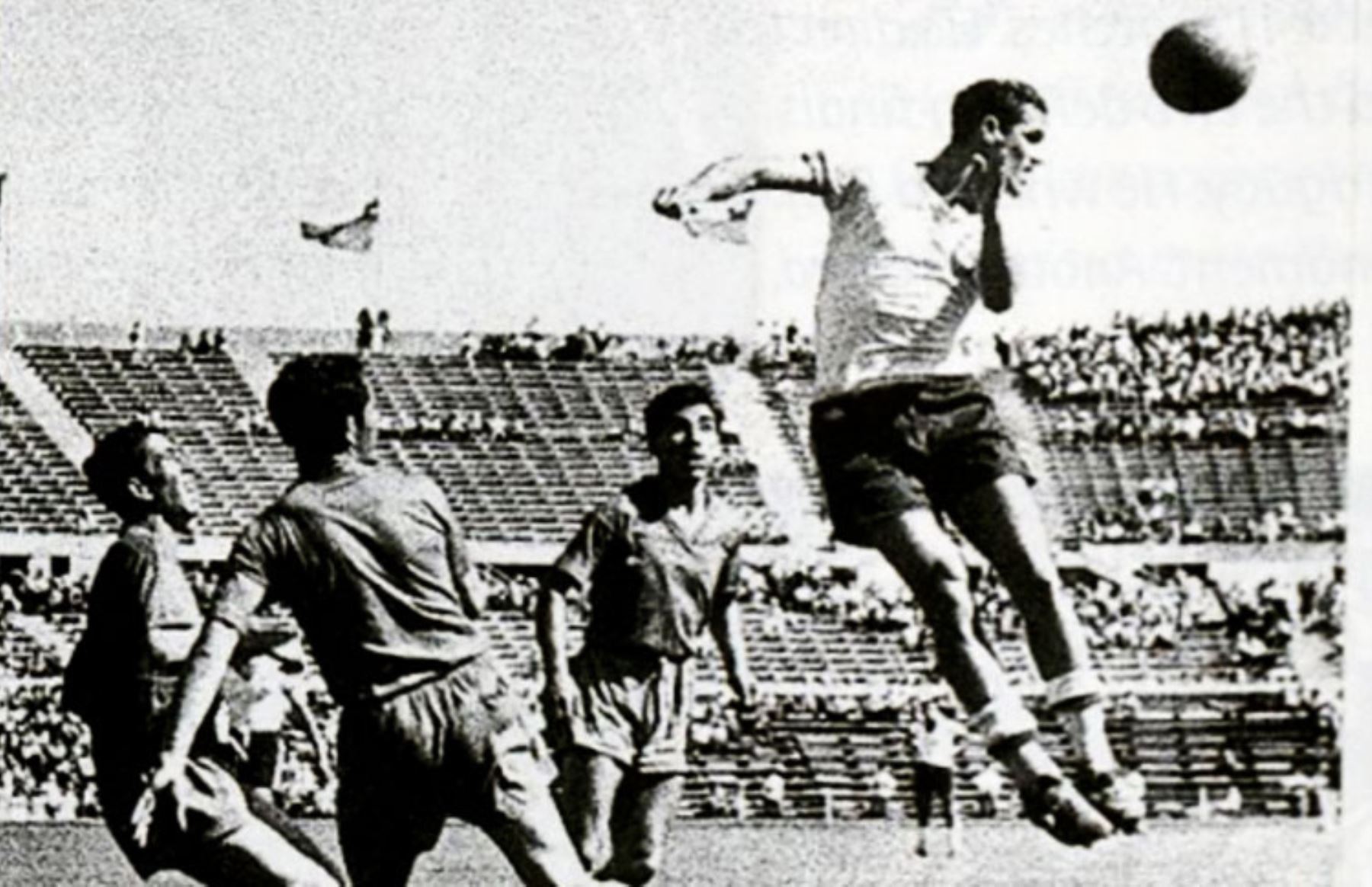 Ademir – Brasil. Ocho goles en seis partidos. Participó en el mundial de Brasil 1950.
 Foto: ANDINA/archivo