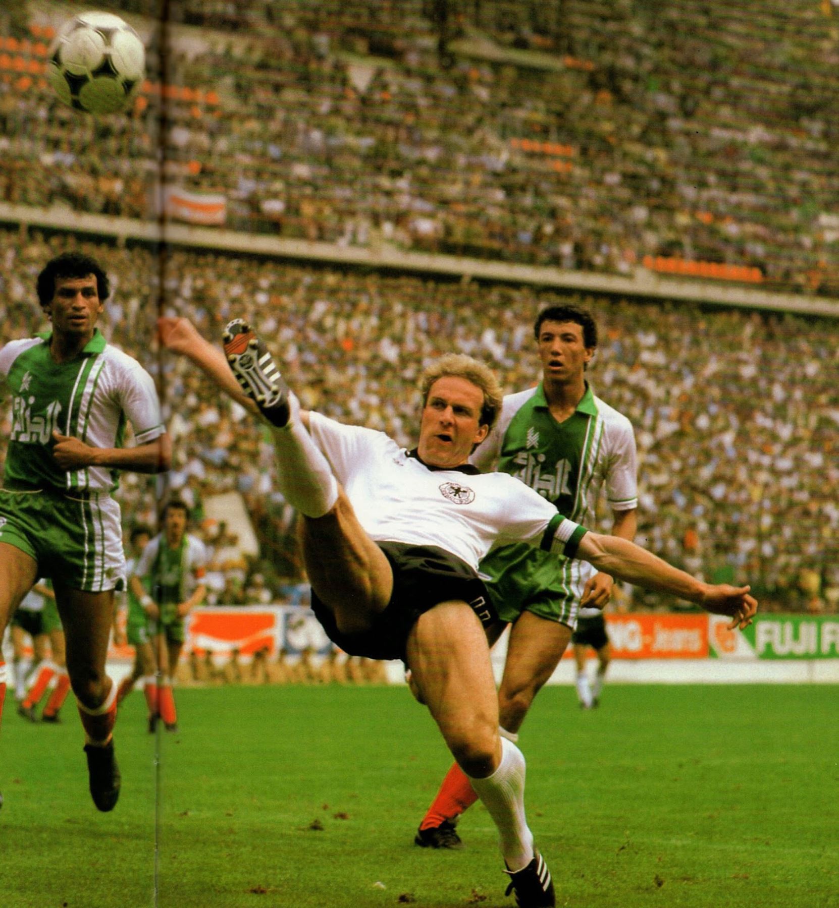 Karl-Heinz Rummenigge - República Federal de Alemania. Nueve goles en 19 partidos. Participó en los mundiales de 1978, 1982 y 1986. Foto: ANDINA/archivo