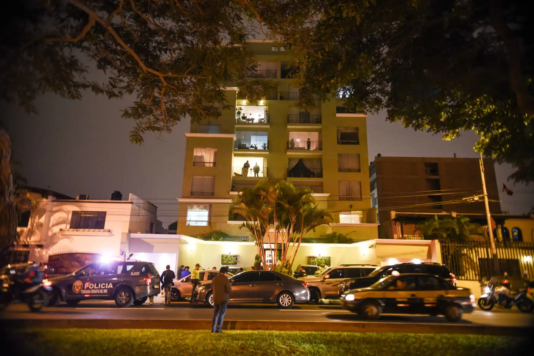 El inmueble de San Isidro servía como punto de acopio y acondicionamiento de la droga que provendría de diferentes organizaciones.

.Foto: ANDINA/Mininter