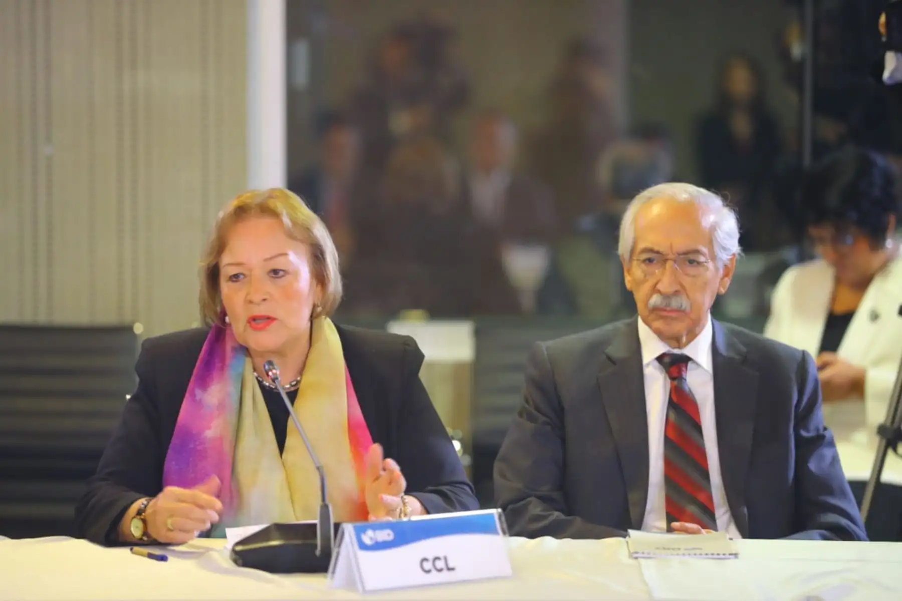 Presidente de la camara de Comercio de Lima, Sra. Yolanda Felicia Torriani Del Castillo, sostuvo  reunión de trabajo con los representantes del ejecutivo, con la finalidad de proponer acciones para impulsar el desarrollo de este importante sector que contribuye a dinamizar la economía del país. Foto: ANDINA/Prensa Presidencia