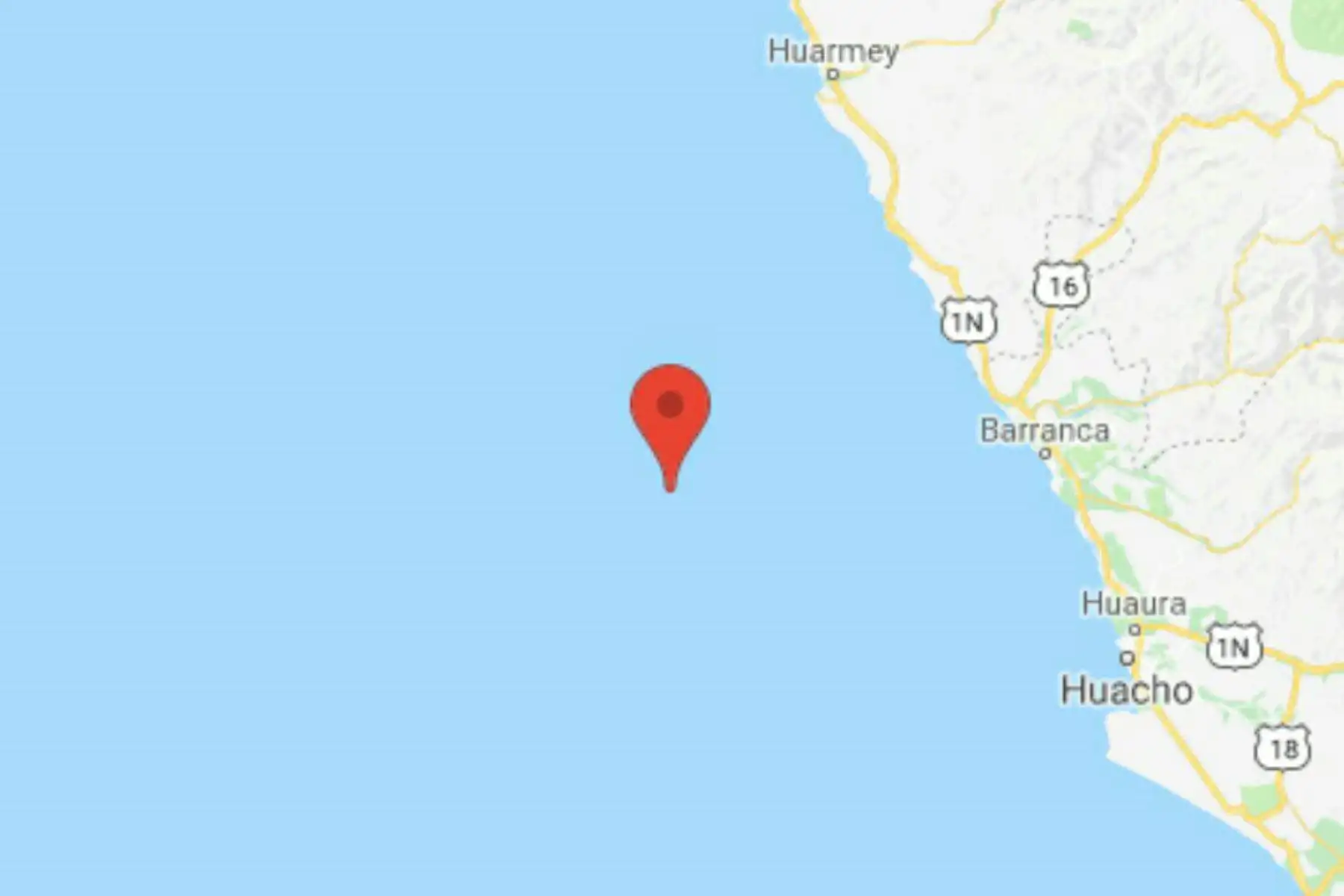 Esta noche se registró un sismo de magnitud 4 en Barranca, al norte de la ciudad de Lima. Foto: ANDINA/Difusión