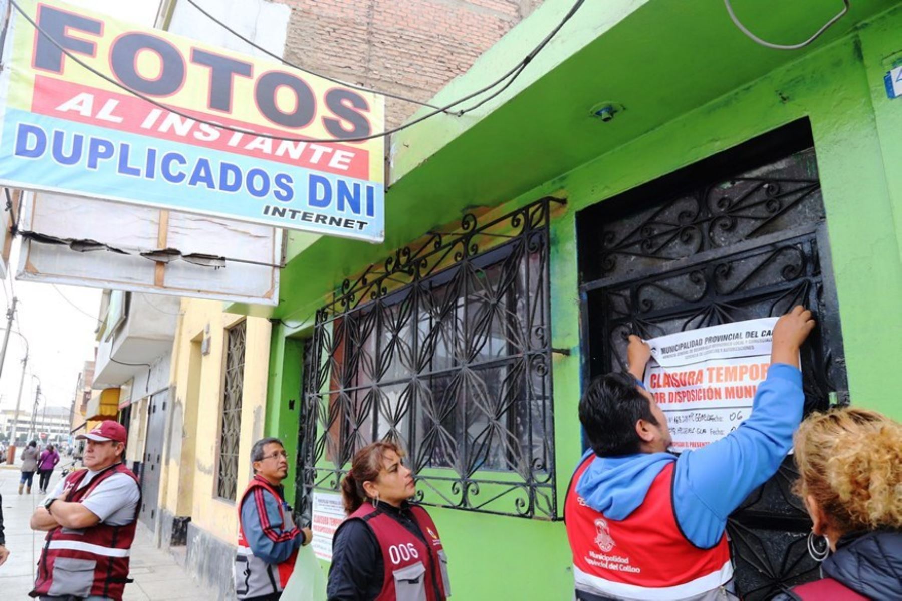 Callao: clausuran locales comerciales por no contar con certificado de Defensa Civil. Foto: ANDINA/Difusión.