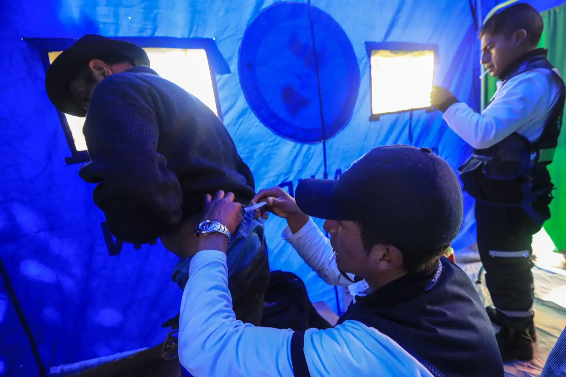 El Ministerio de Salud ha intervenido en 20 regiones del país, con  el plan multisectorial,debido a las fuertes heladas.Foto: ANDINA/Prensa Presidencia