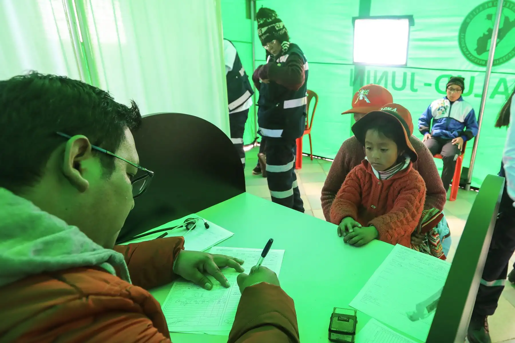 El Ministerio de Salud ha intervenido en 20 regiones del país, con  el plan multisectorial,debido a las fuertes heladas.Foto: ANDINA/Prensa Presidencia