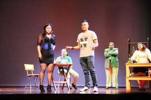 Internas del penal Virgen de Fátima participaron en obra teatral “Cataleya”. Foto: ANDINA/Difusión.