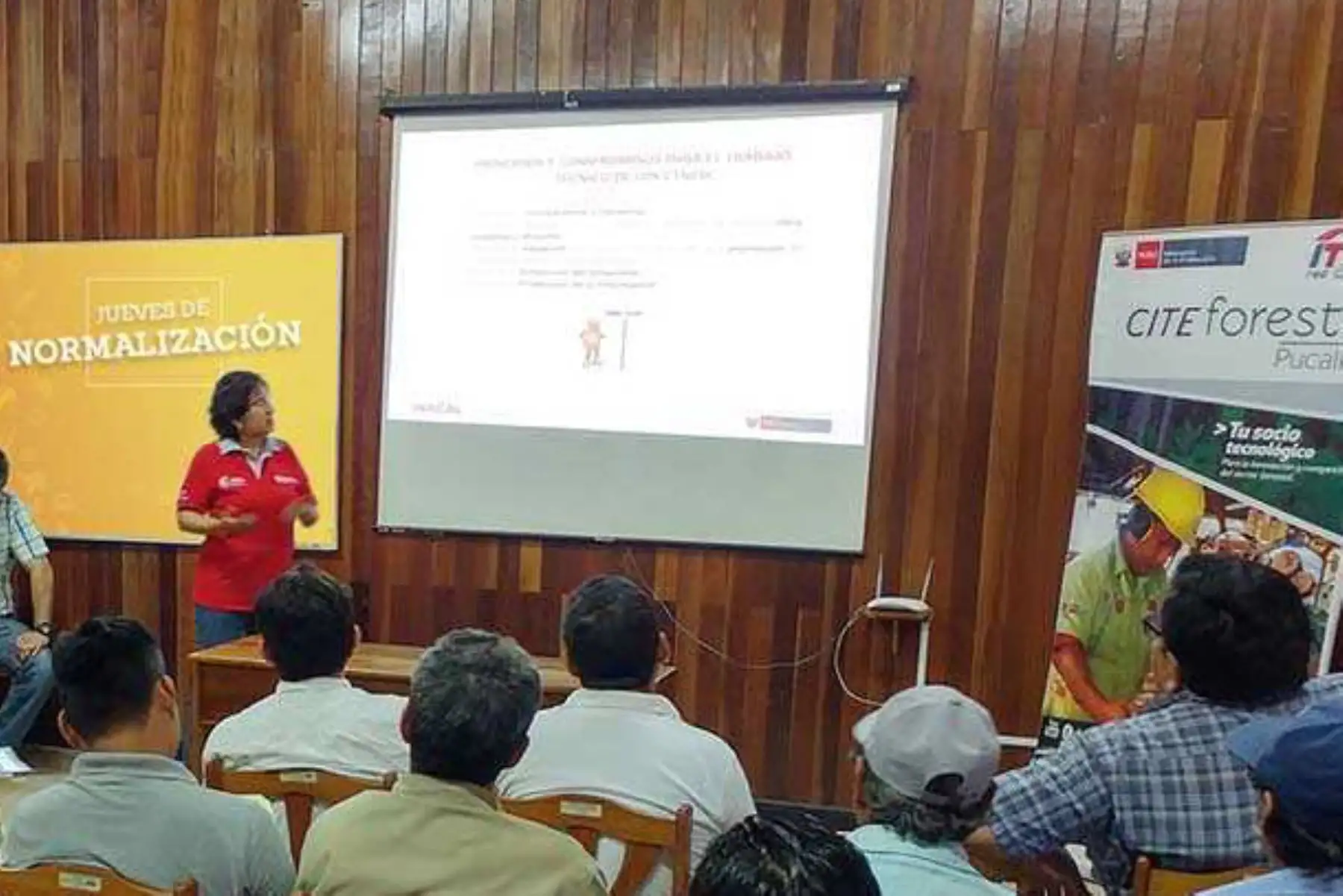 Con el objetivo de mejorar la competitividad de los micro, pequeños y medianos empresarios (Mipymes) del sector maderero y de muebles de la región Ucayali, el Instituto Nacional de Calidad (Inacal) los capacitó sobre la importancia, necesidad y beneficios de aplicar Normas Técnicas Peruanas en este sector productivo y elevar sus competencias.