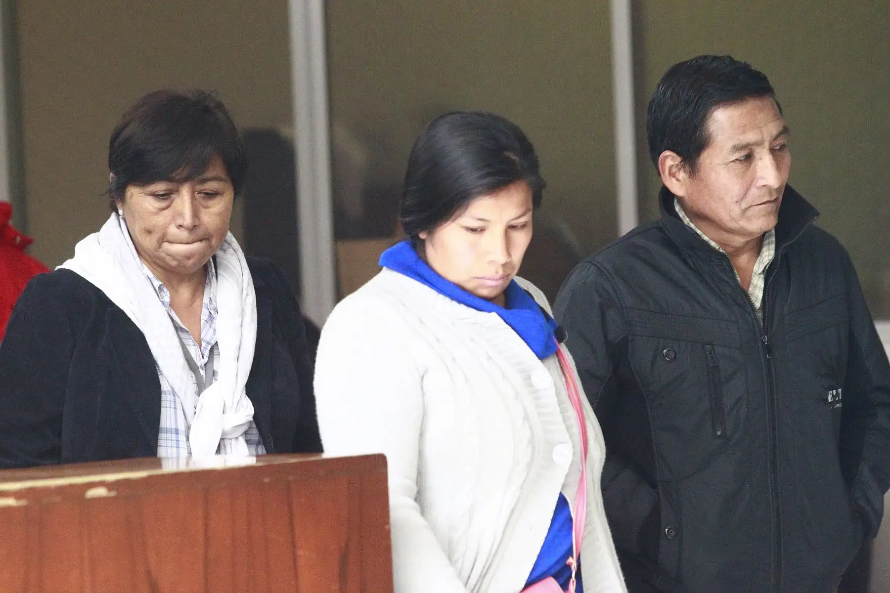 Familiares de Juana Mendoza llegan a la Morgue de Lima  . Foto: ANDINA/Eddy Ramos