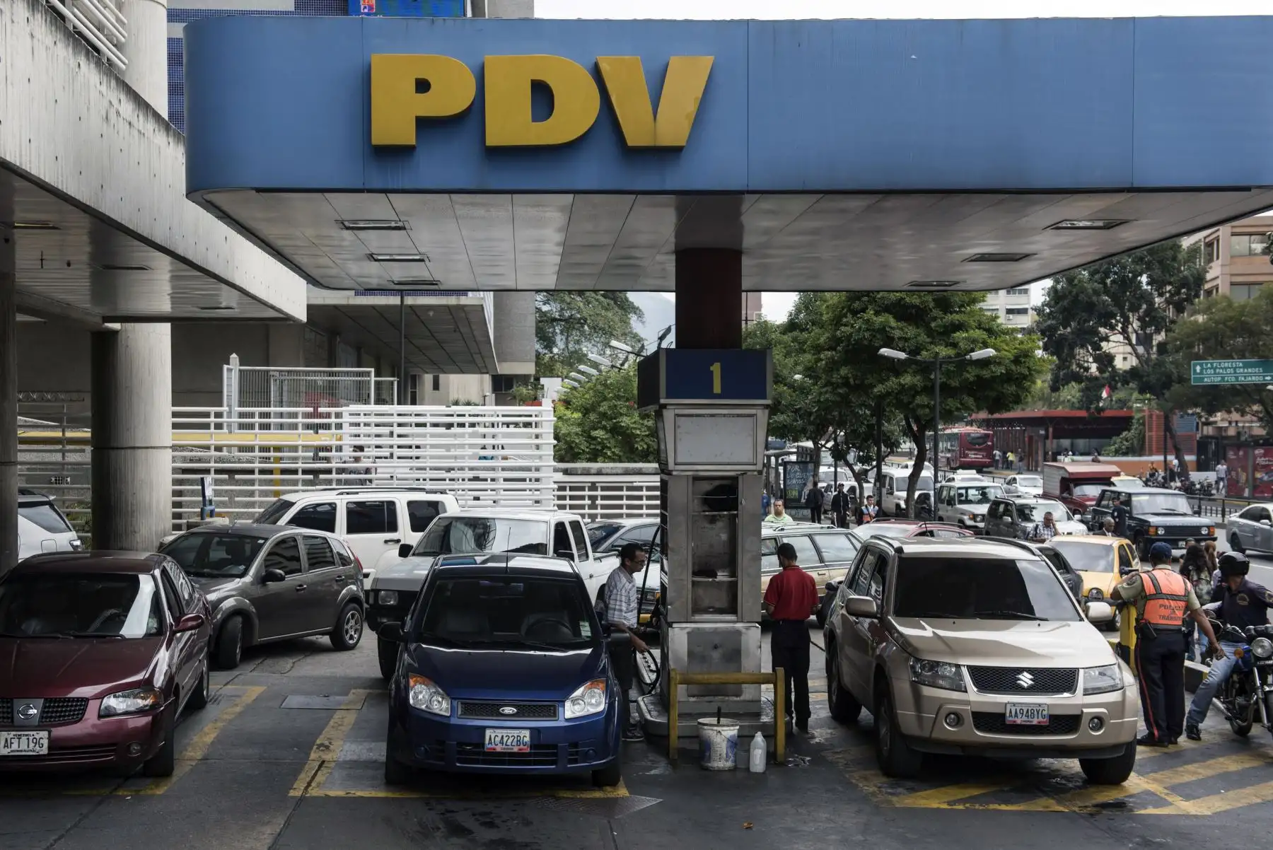 1.Venezuela. En este país se vende la gasolina más barata en el mundo. Su precio promedio es de US$ 0.01 el galón.Foto: AFP
