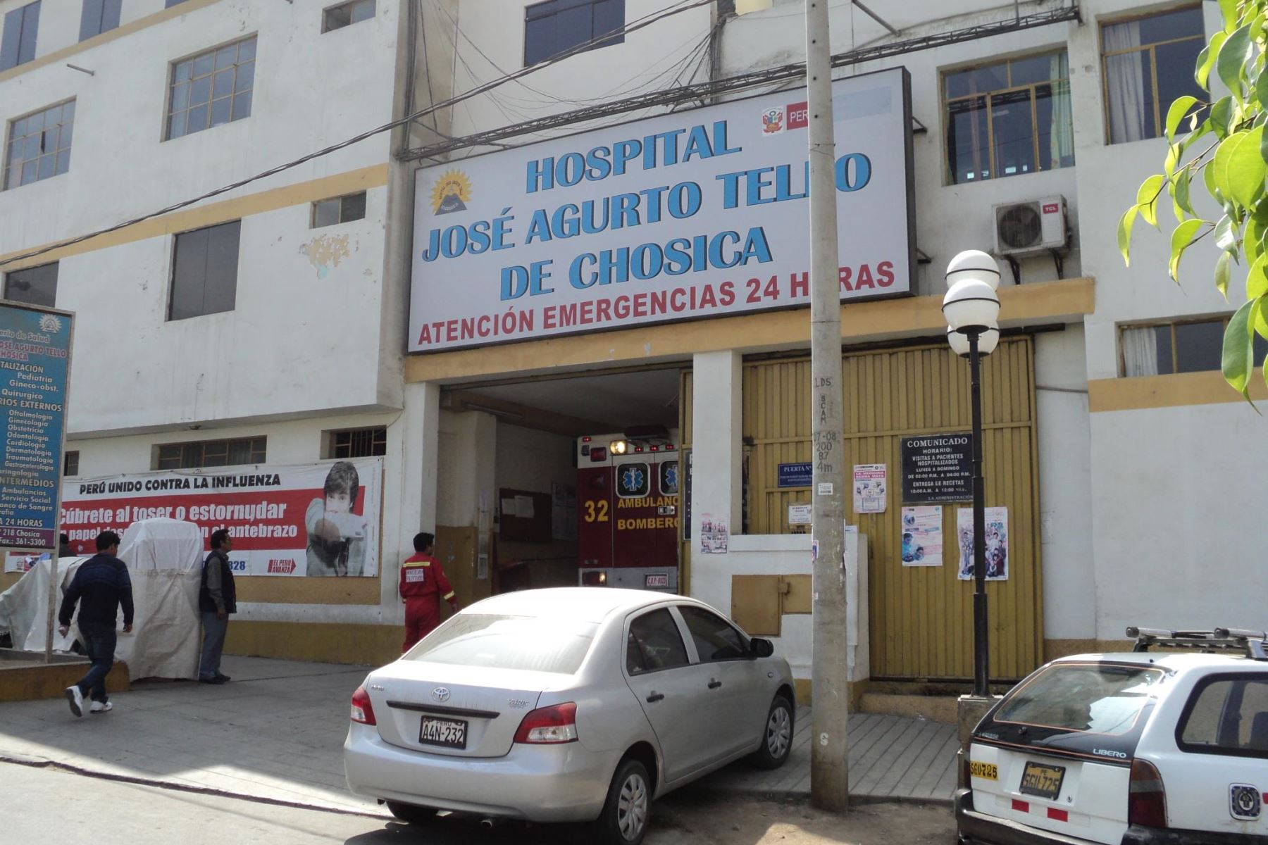 Hospital José Agurto Tello. Foto: Internet